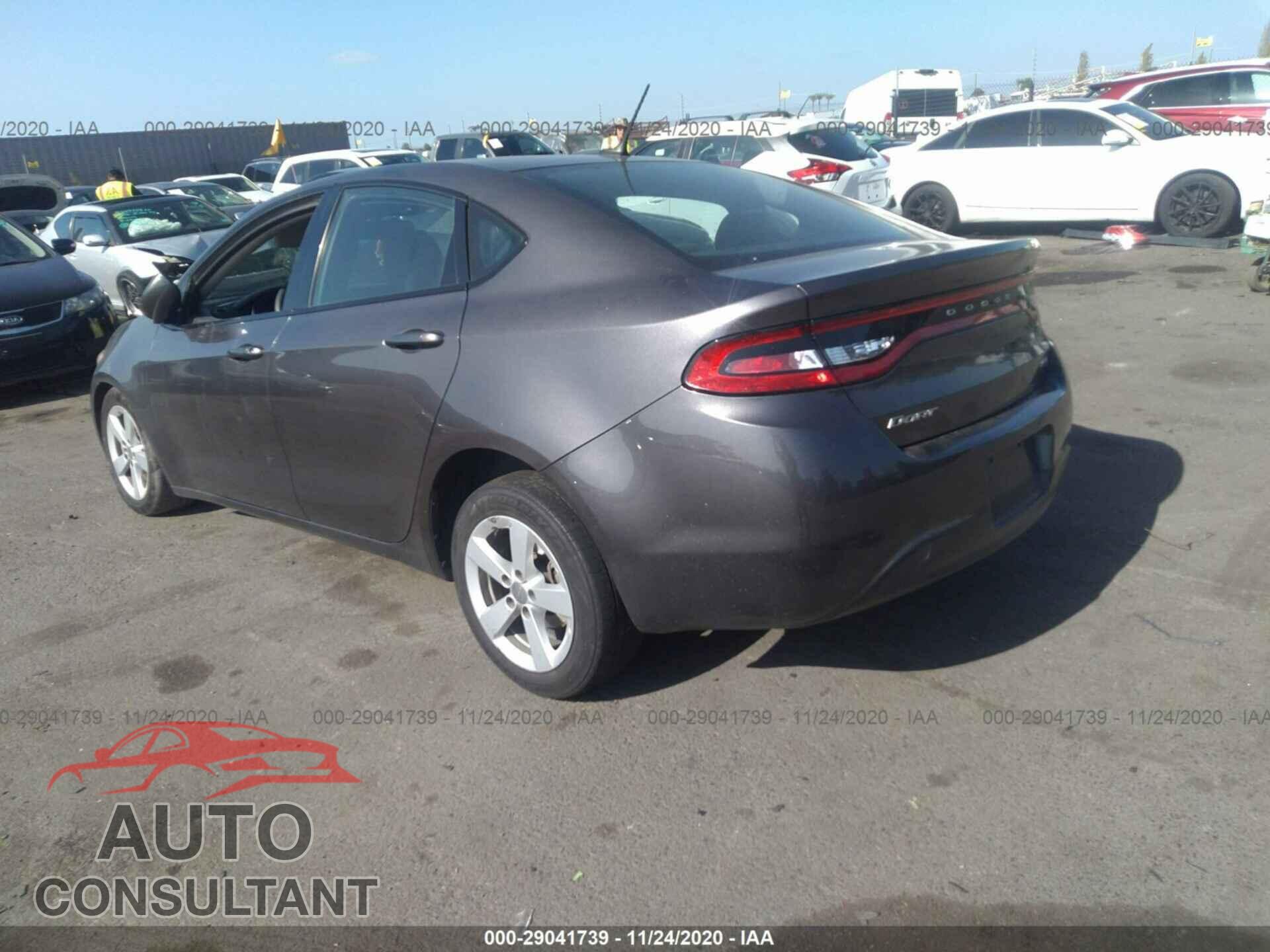 DODGE DART 2016 - 1C3CDFBB2GD538323
