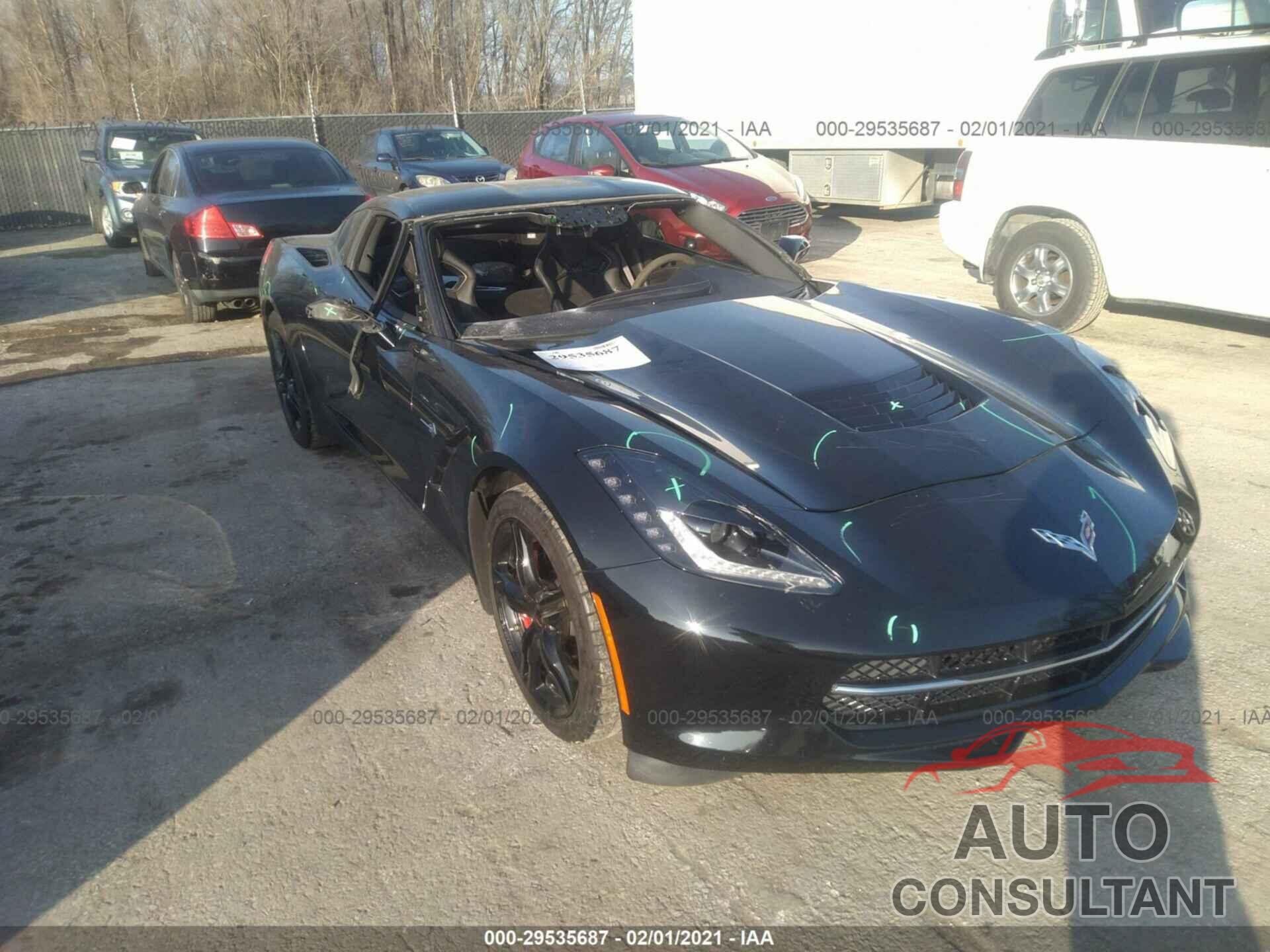 CHEVROLET CORVETTE 2017 - 1G1YB2D72H5122236