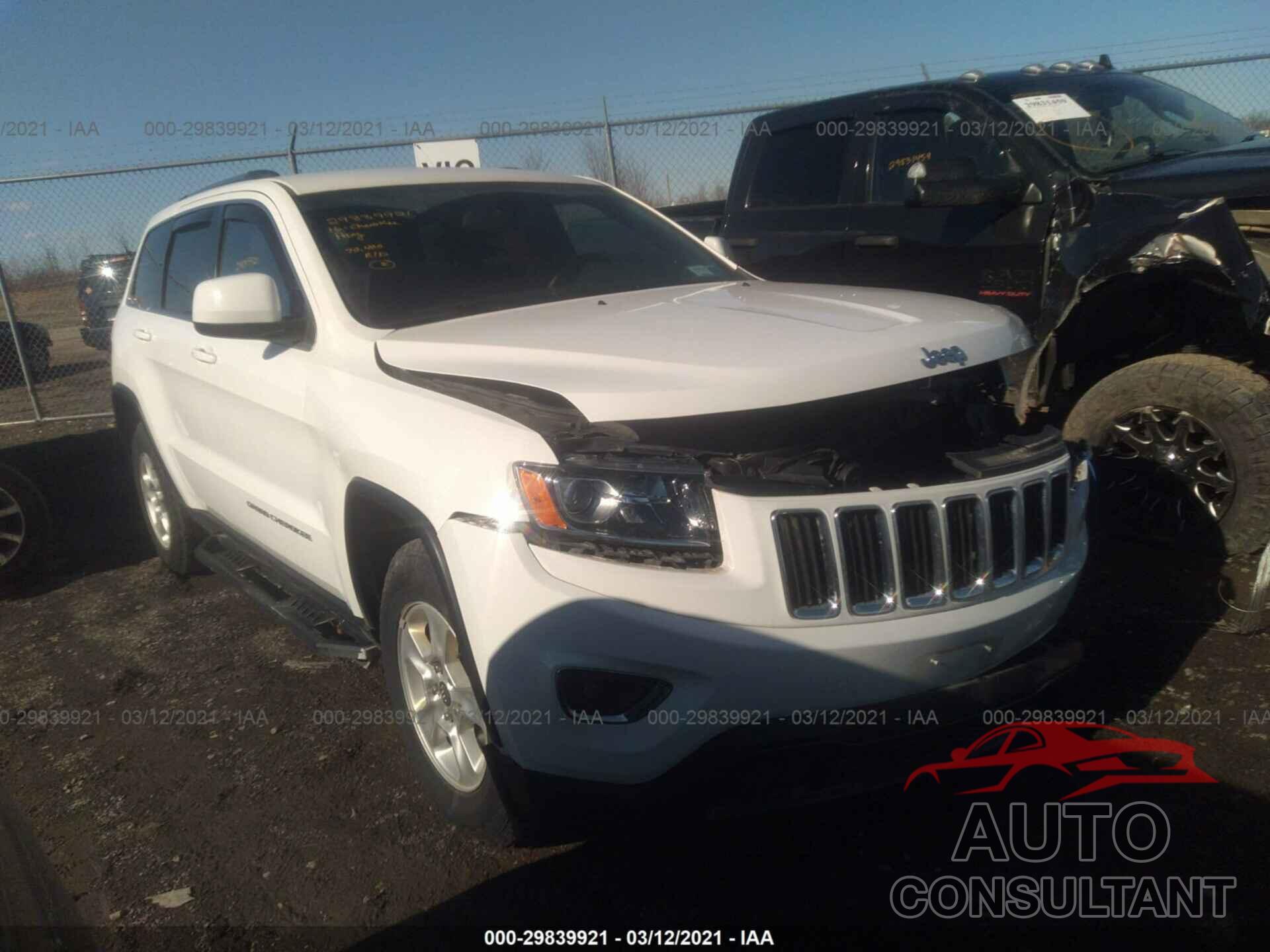 JEEP GRAND CHEROKEE 2016 - 1C4RJFAGXGC388110