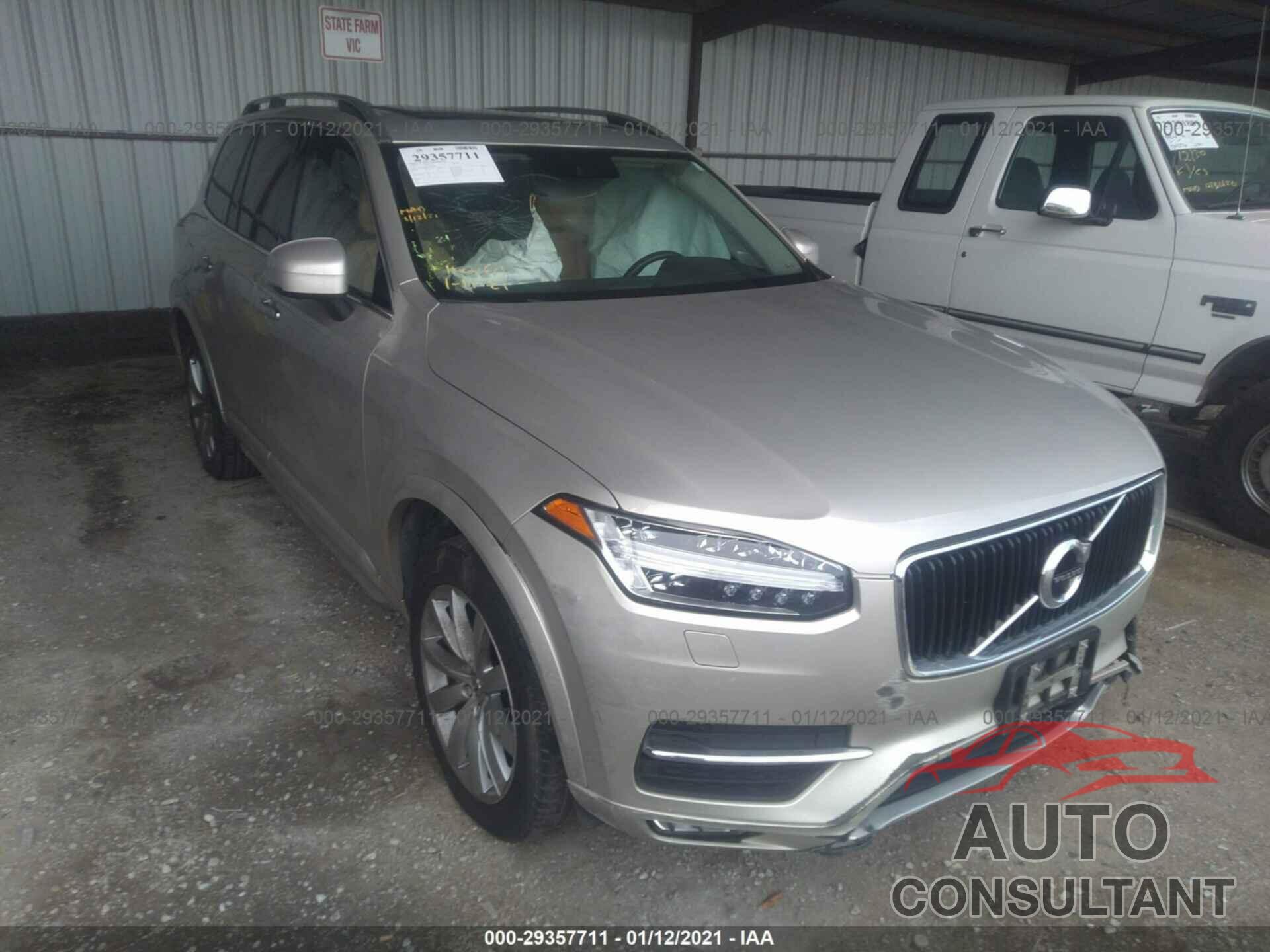 VOLVO XC90 2016 - YV4A22PK6G1022717