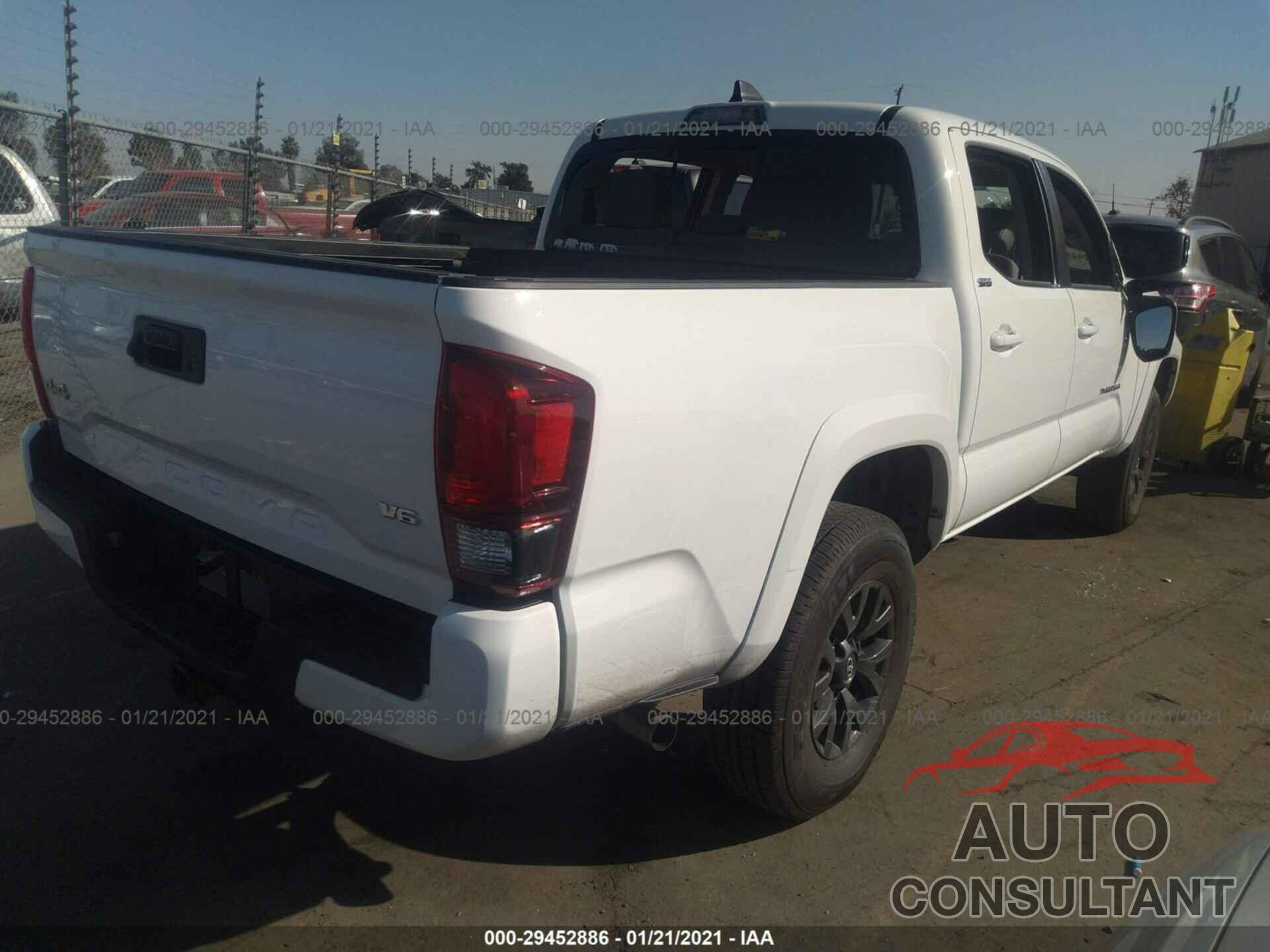 TOYOTA TACOMA 4WD 2021 - 3TMCZ5AN0MM384942
