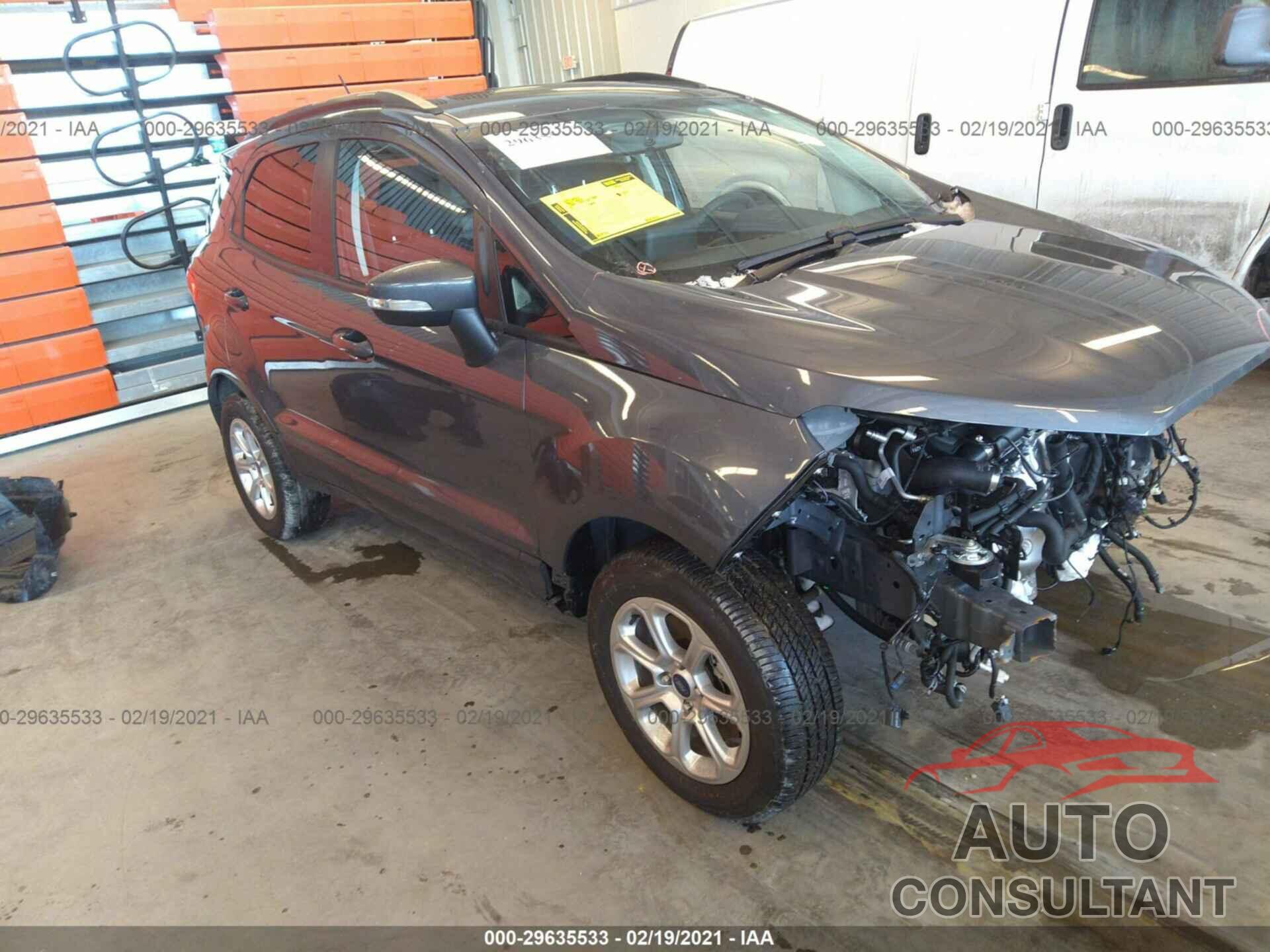 FORD ECOSPORT 2020 - MAJ3S2GE5LC369773