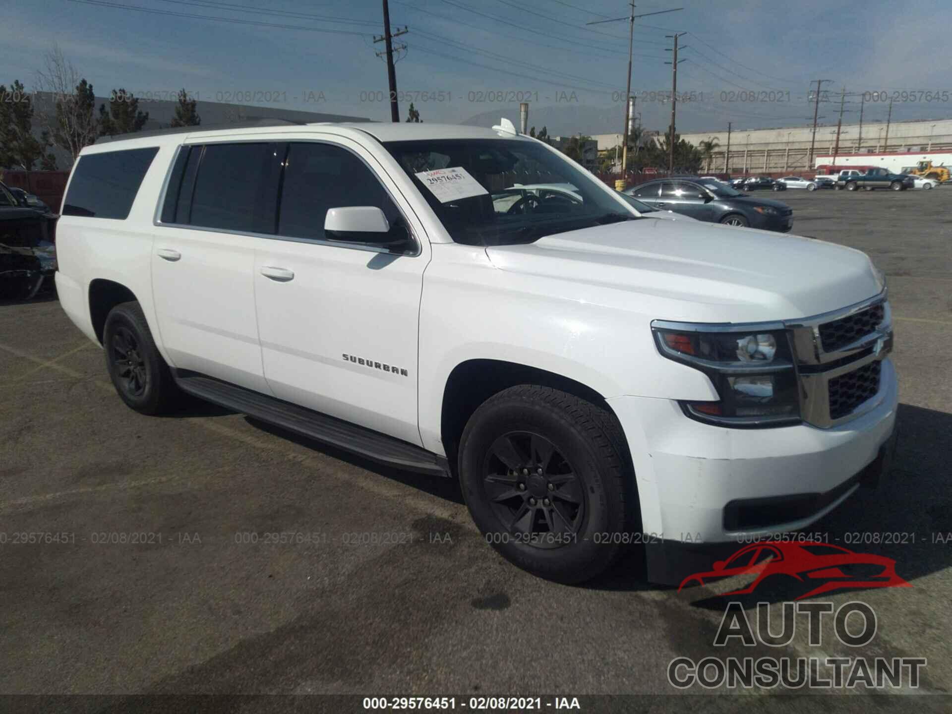 CHEVROLET SUBURBAN 2017 - 1GNSCGKC0HR129886