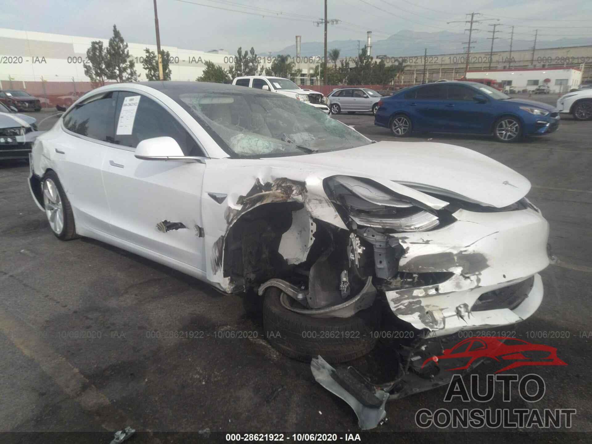 TESLA MODEL 3 2019 - 5YJ3E1EA0KF509841