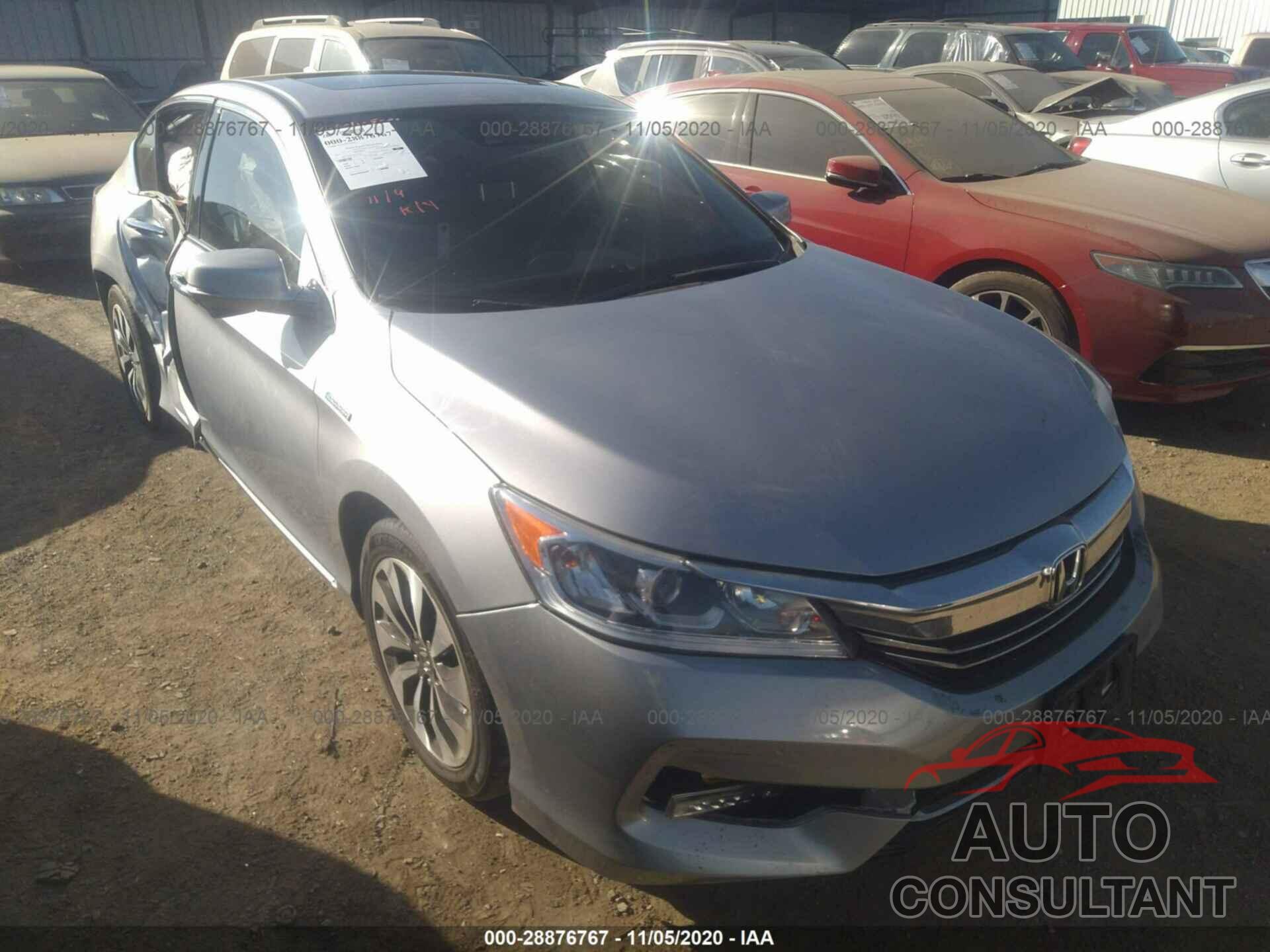 HONDA ACCORD HYBRID 2017 - JHMCR6F57HC029724