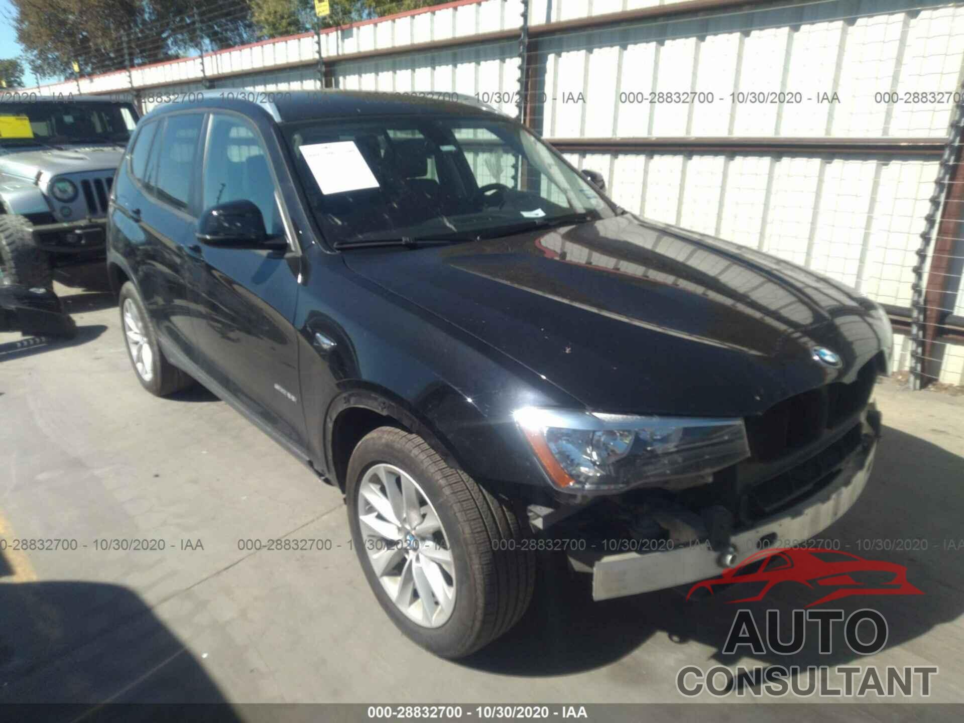 BMW X3 2017 - 5UXWZ7C35H0V88051