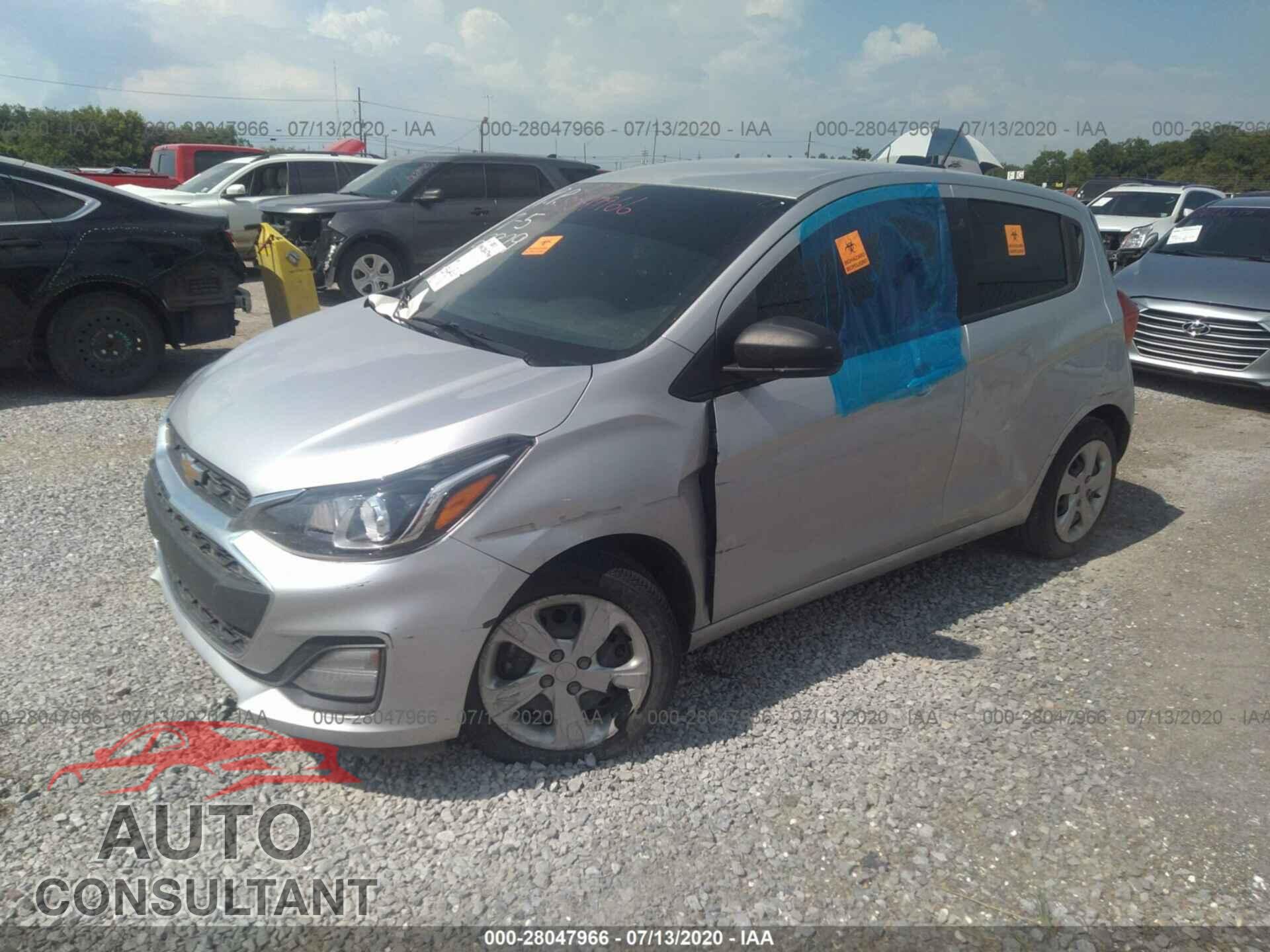 CHEVROLET SPARK 2019 - KL8CB6SA0KC702829