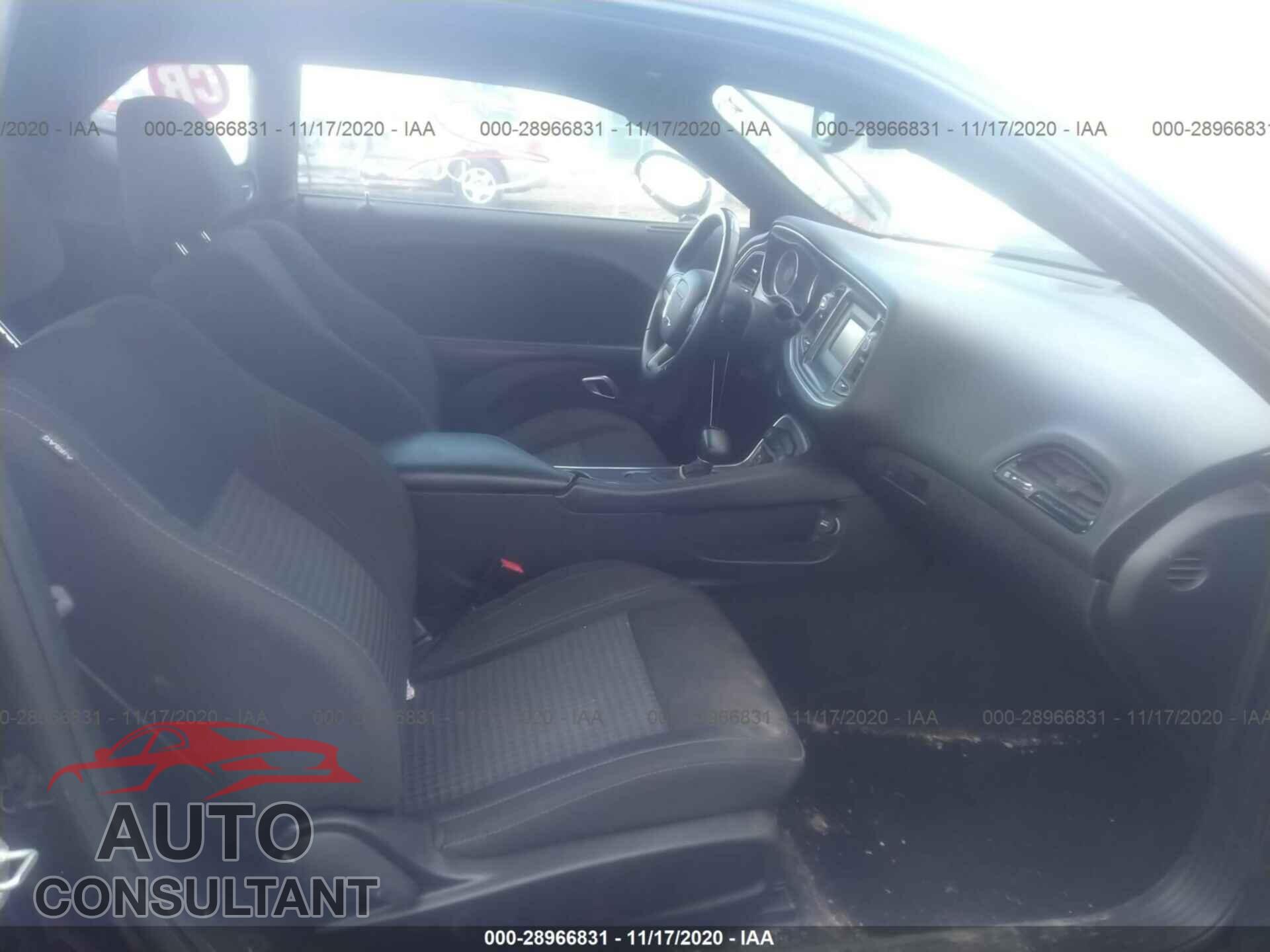 DODGE CHALLENGER 2016 - 2C3CDZAG3GH289953