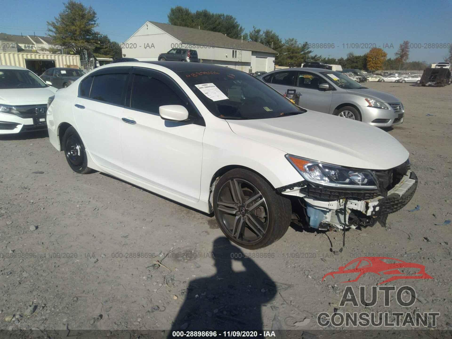 HONDA ACCORD SEDAN 2016 - 1HGCR2F6XGA074834