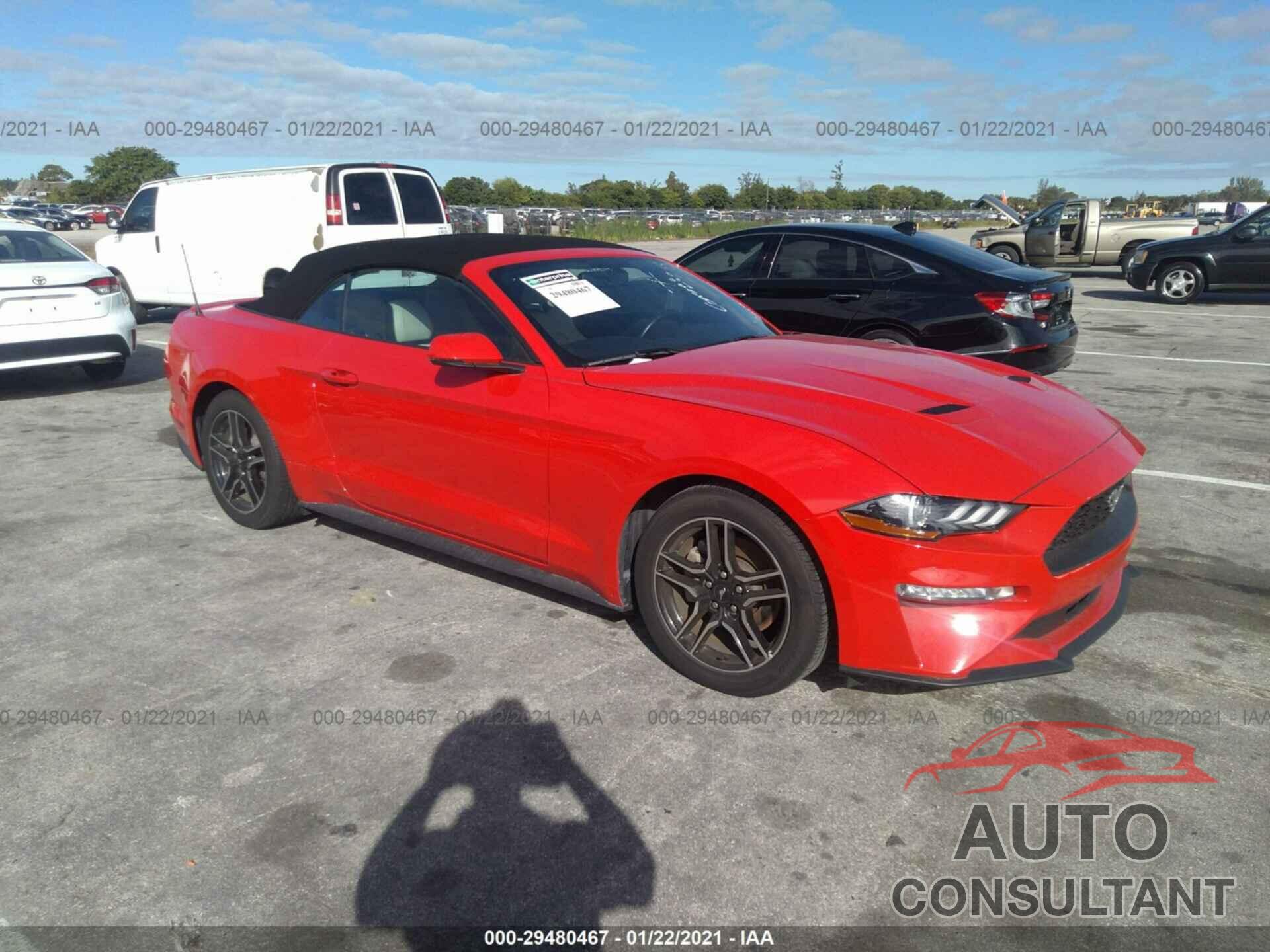 FORD MUSTANG 2020 - 1FATP8UH3L5119701