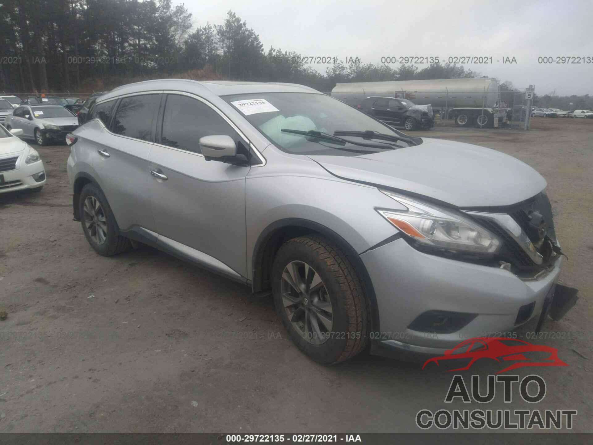 NISSAN MURANO 2016 - 5N1AZ2MG1GN146803