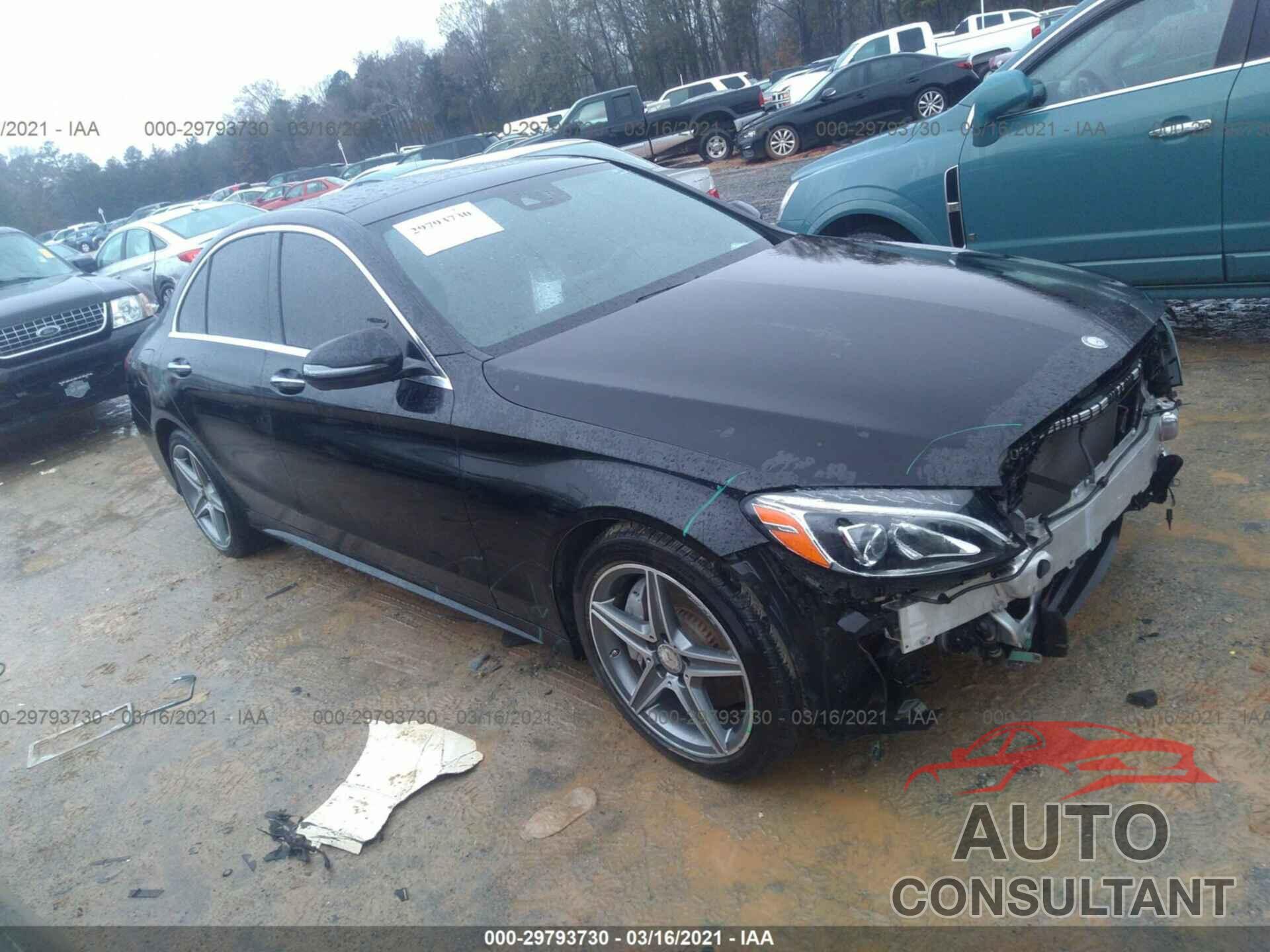 MERCEDES-BENZ C-CLASS 2016 - 55SWF4KB4GU124636