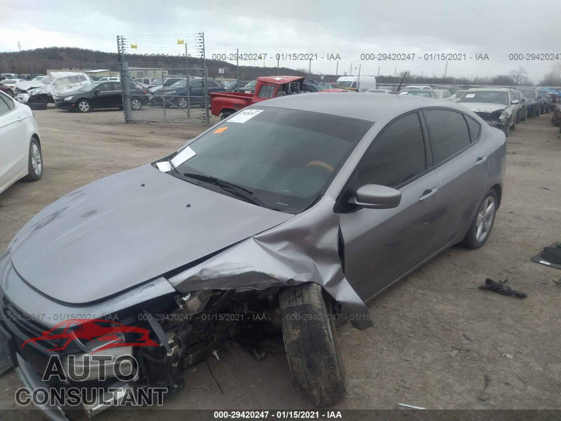 DODGE DART 2016 - 1C3CDFBB5GD624483