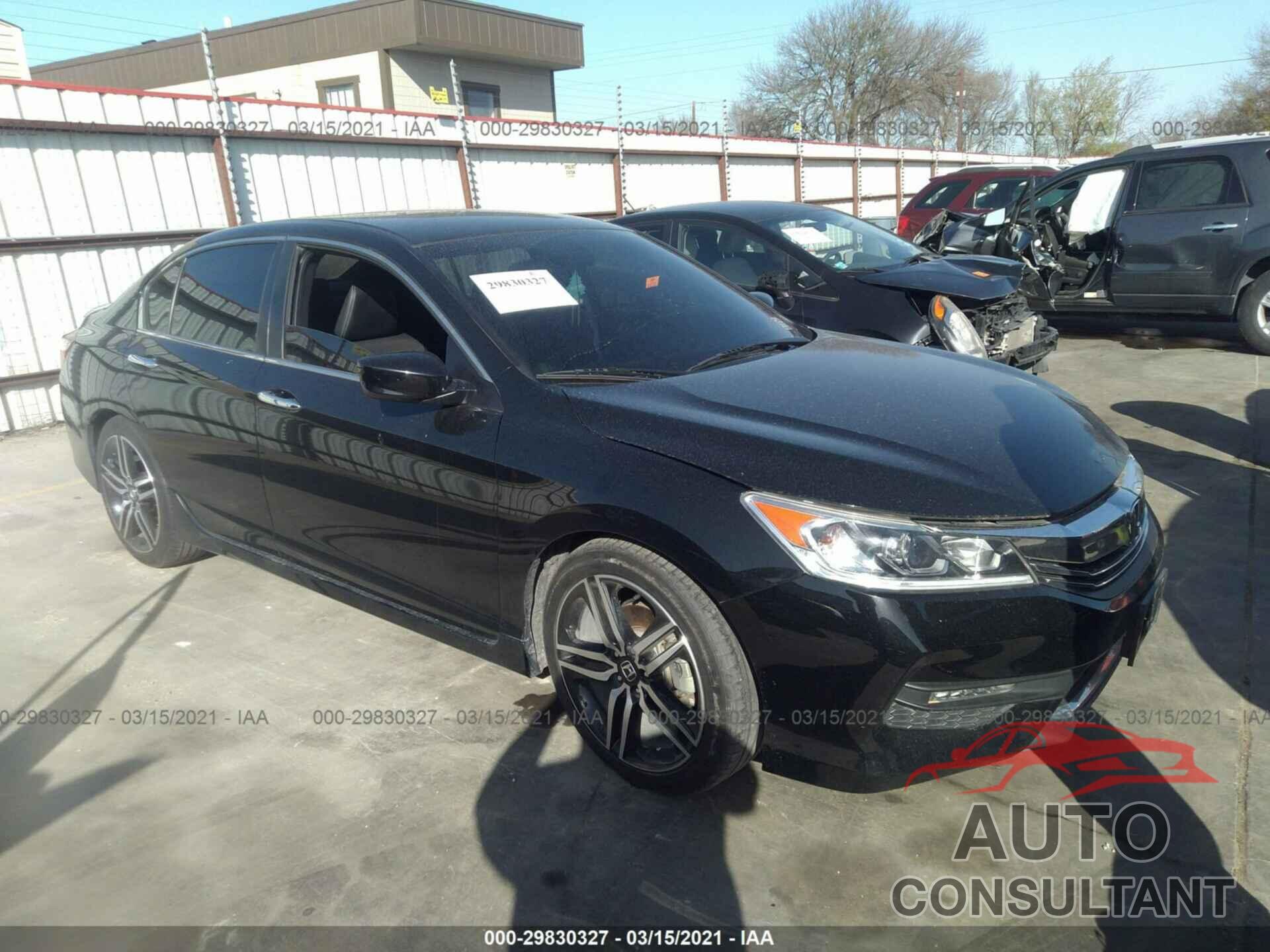 HONDA ACCORD SEDAN 2017 - 1HGCR2F58HA216784