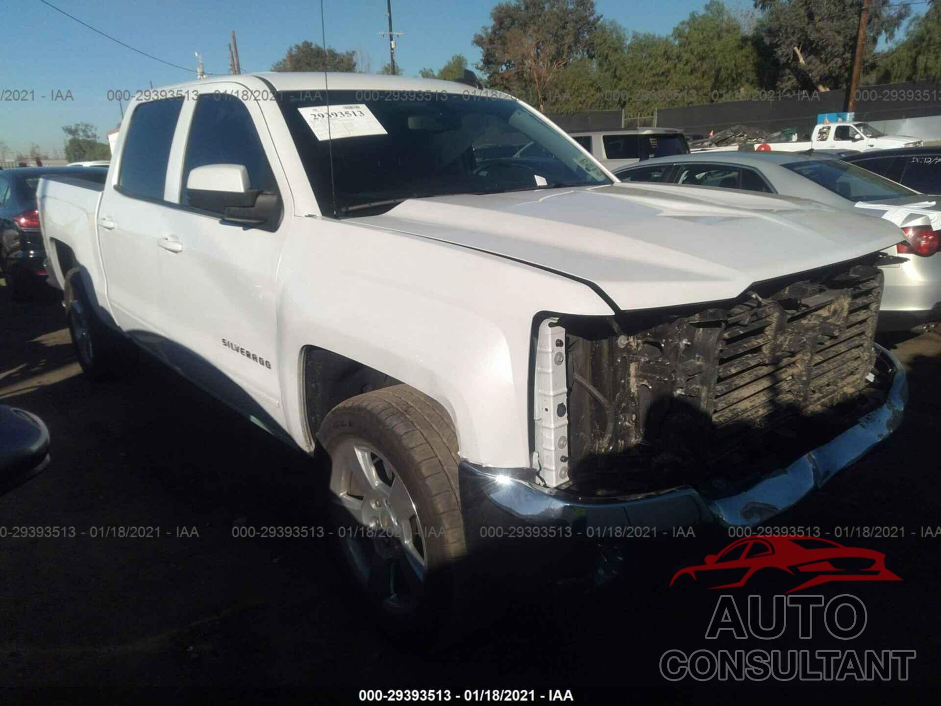 CHEVROLET SILVERADO 1500 2018 - 3GCPCREC4JG179203