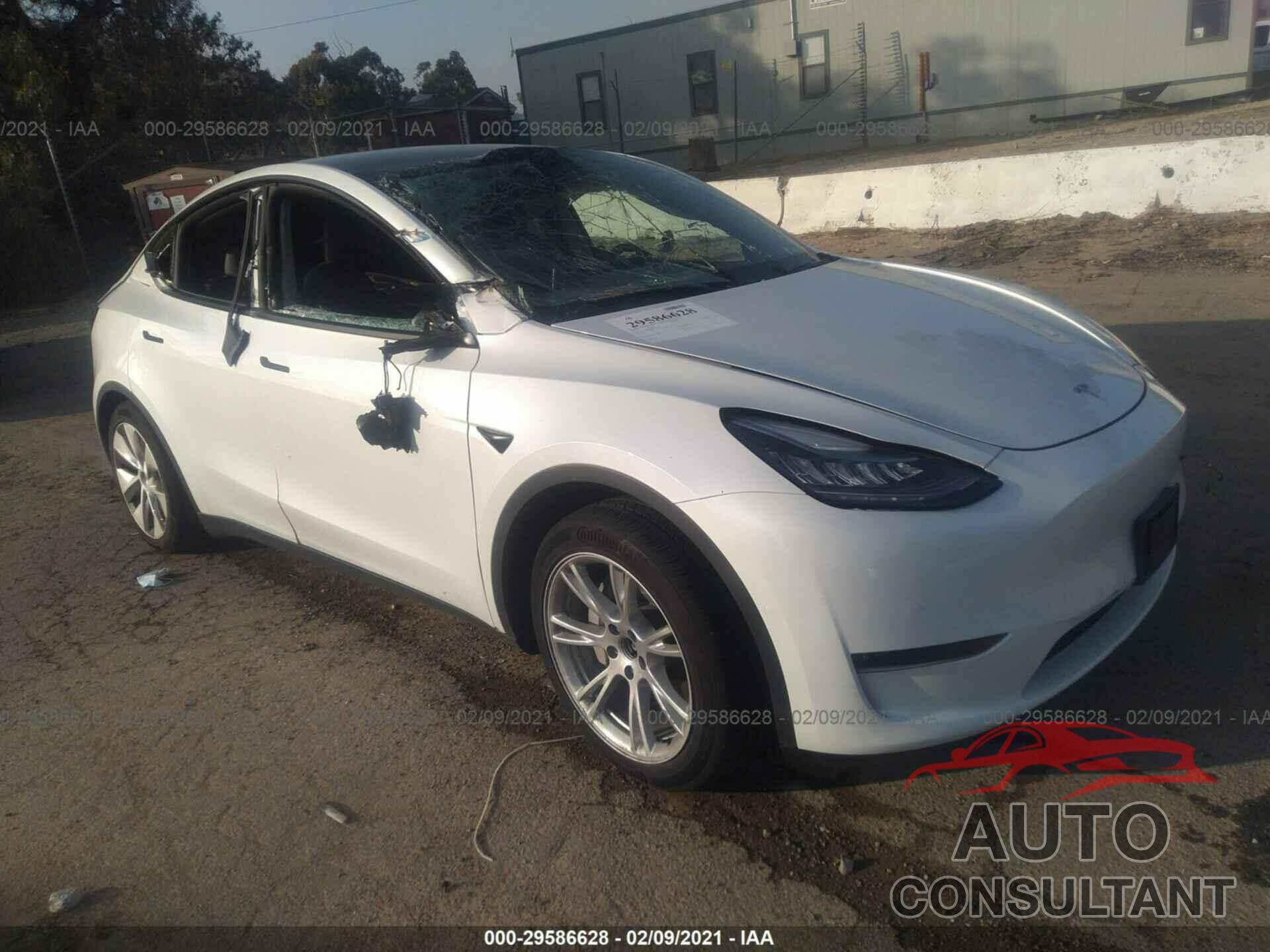 TESLA MODEL Y 2021 - 5YJYGDEEXMF071515