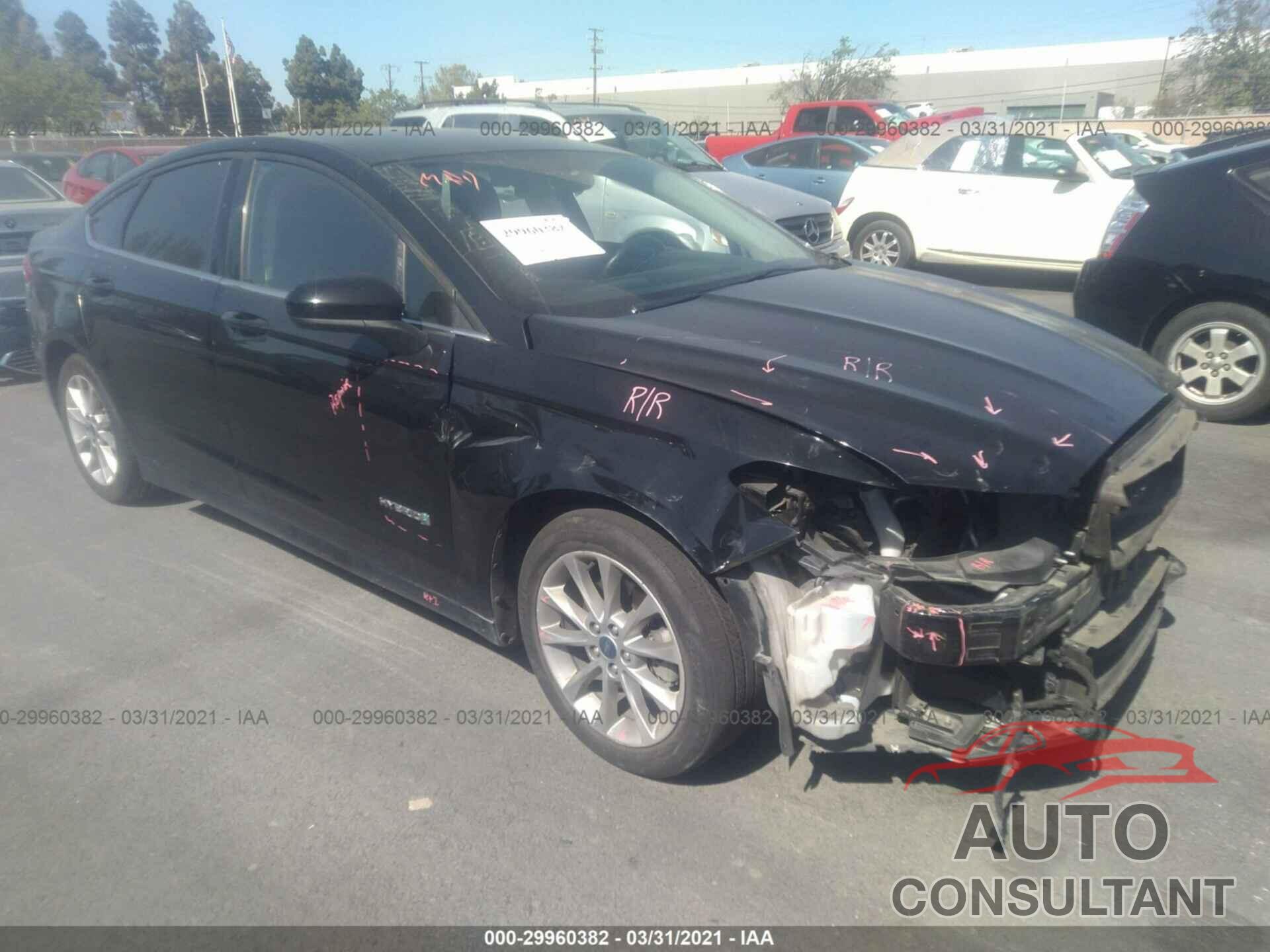 FORD FUSION 2017 - 3FA6P0LU6HR207501
