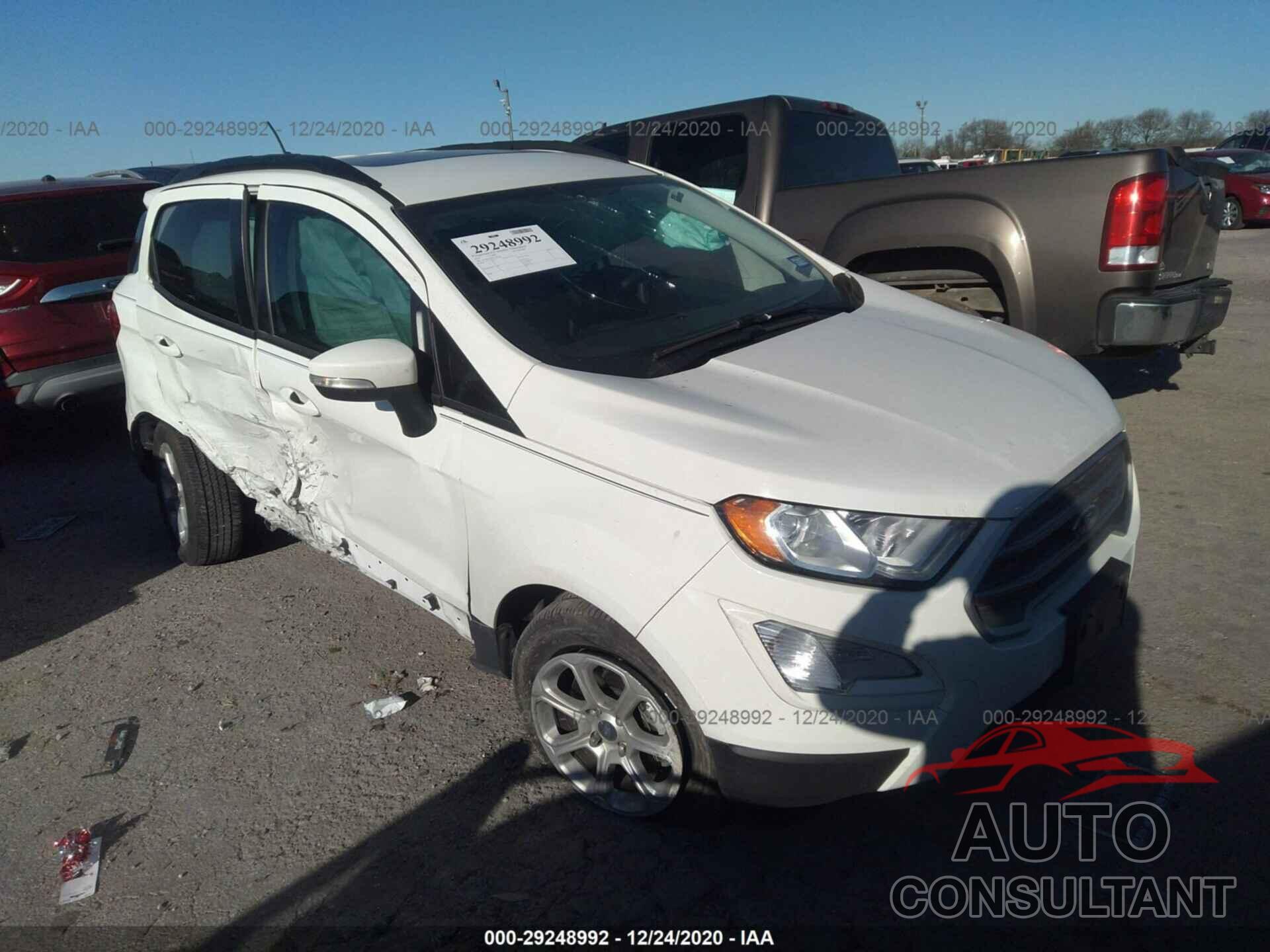 FORD ECOSPORT 2019 - MAJ3S2GE1KC262461