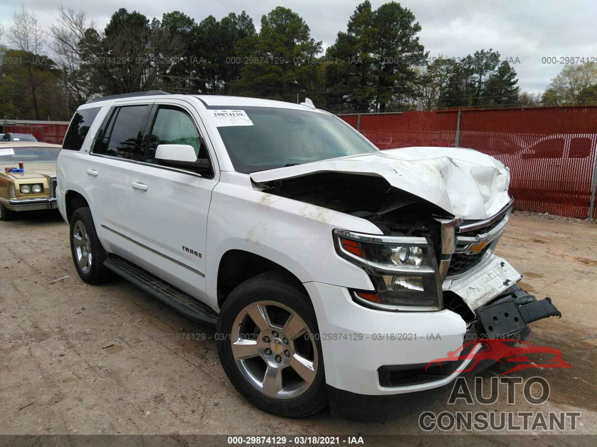 CHEVROLET TAHOE 2016 - 1GNSCAKC4GR269404