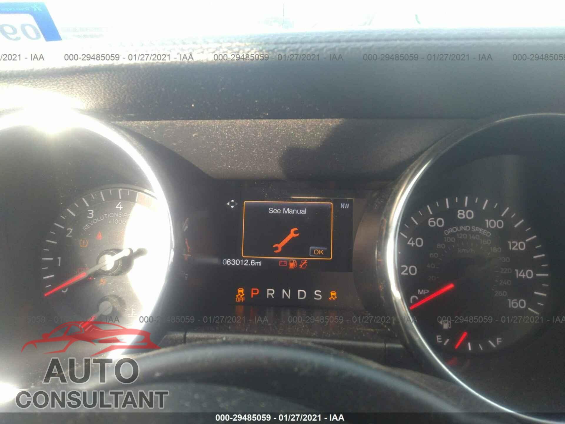 FORD MUSTANG 2017 - 1FA6P8CF8H5249929