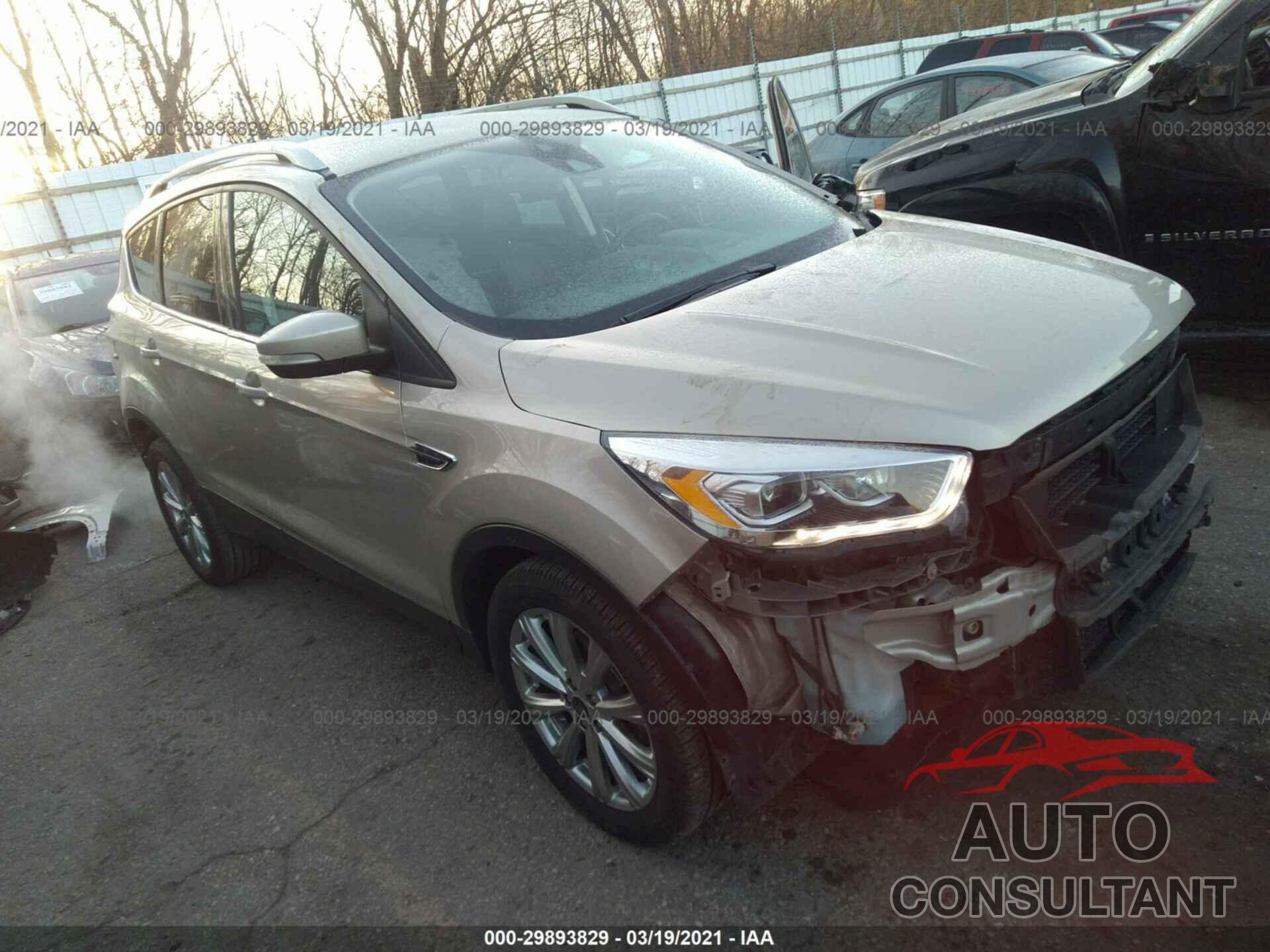 FORD ESCAPE 2017 - 1FMCU0JD4HUD67745
