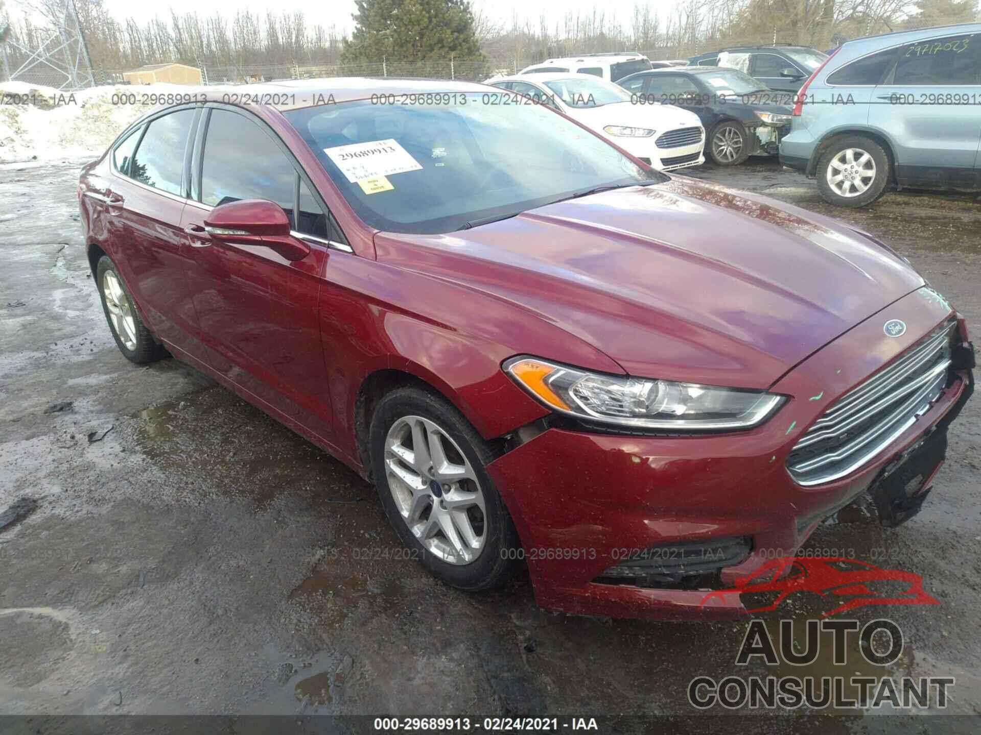 FORD FUSION 2016 - 1FA6P0H7XG5127770