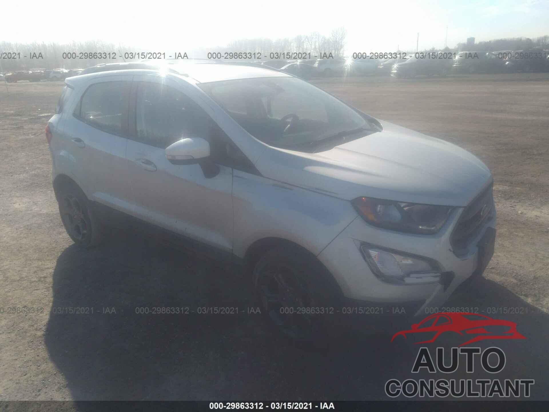 FORD ECOSPORT 2018 - MAJ6P1CL4JC188254