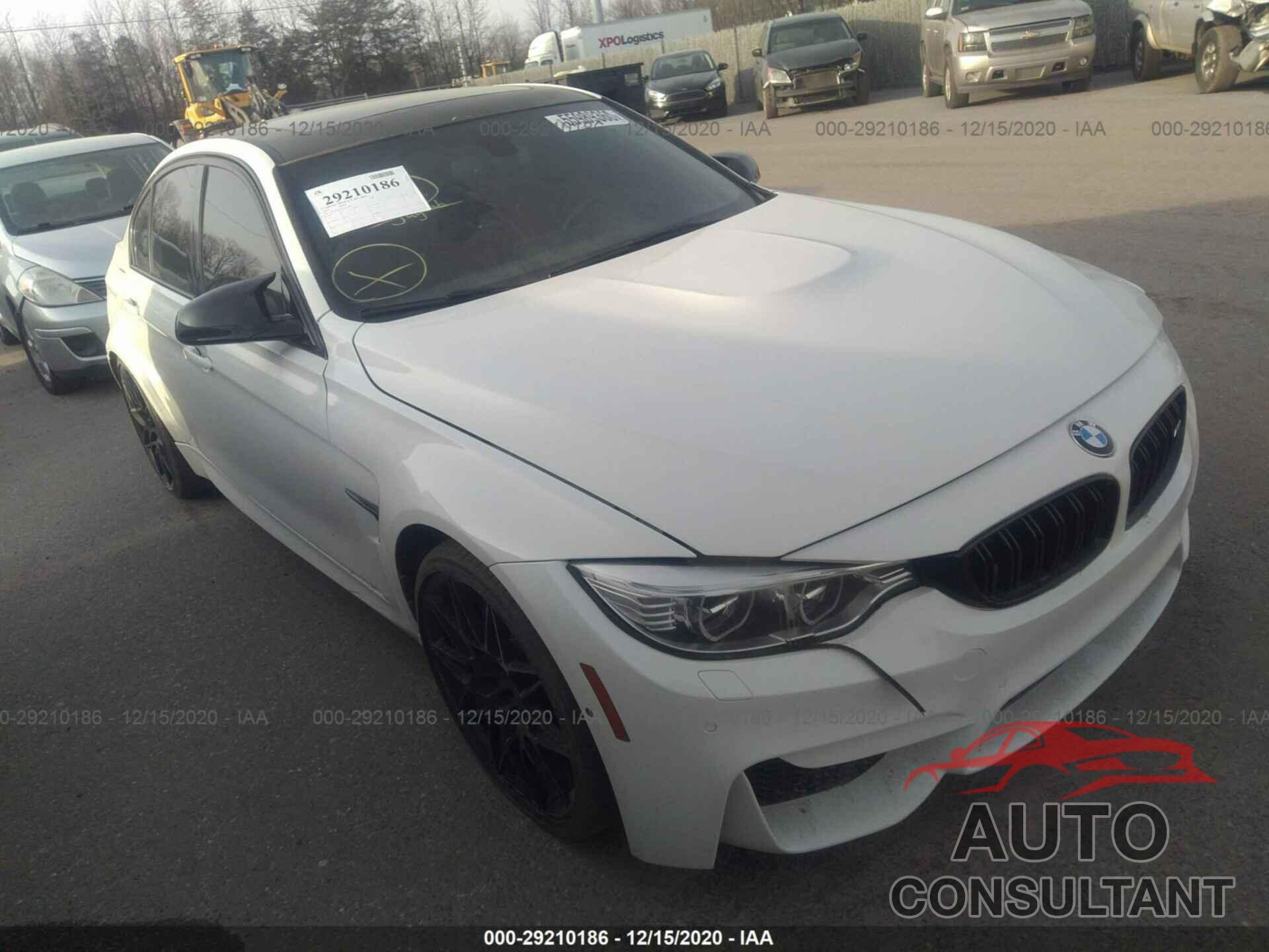 BMW M3 2016 - WBS8M9C56G5E68892