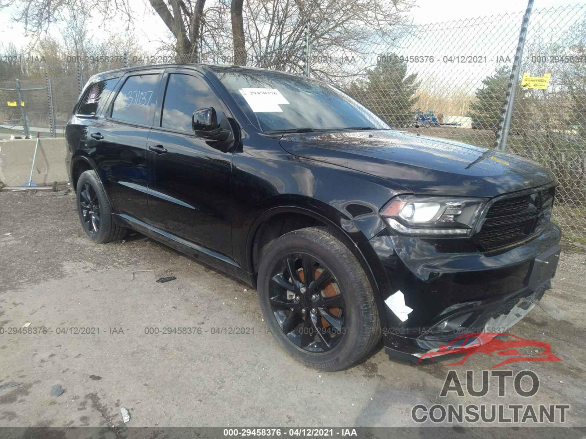 DODGE DURANGO 2017 - 1C4RDJDG5HC814535