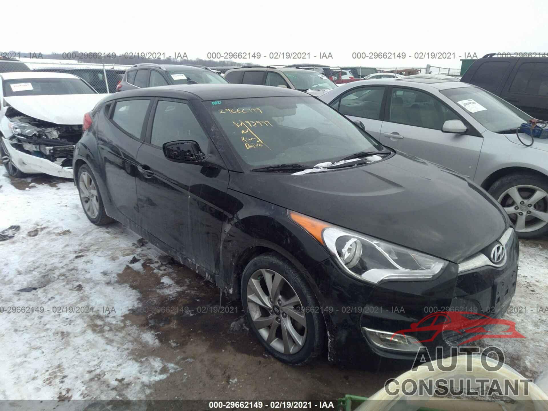 HYUNDAI VELOSTER 2017 - KMHTC6AD6HU305494