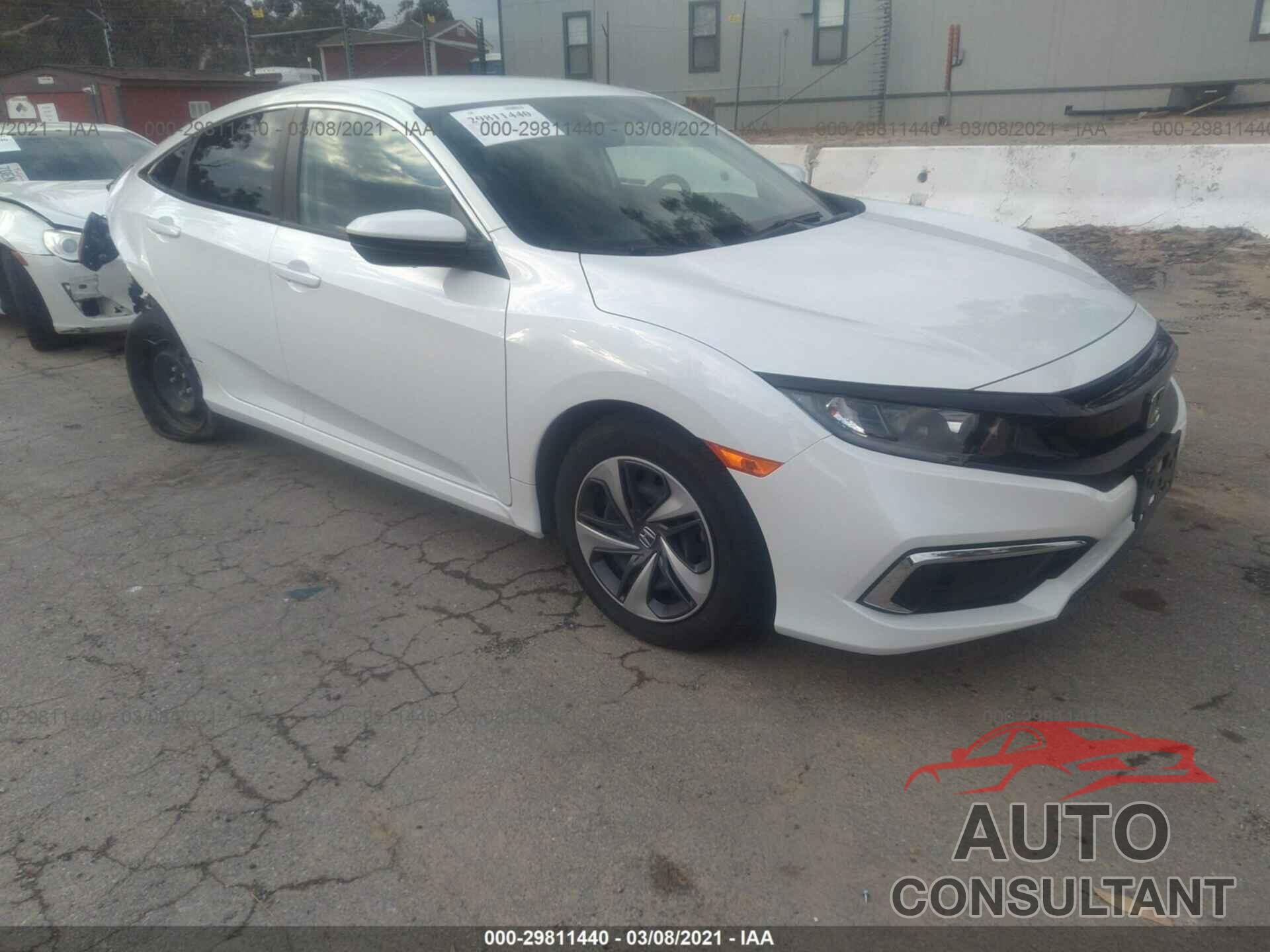 HONDA CIVIC SEDAN 2020 - 19XFC2F65LE203132