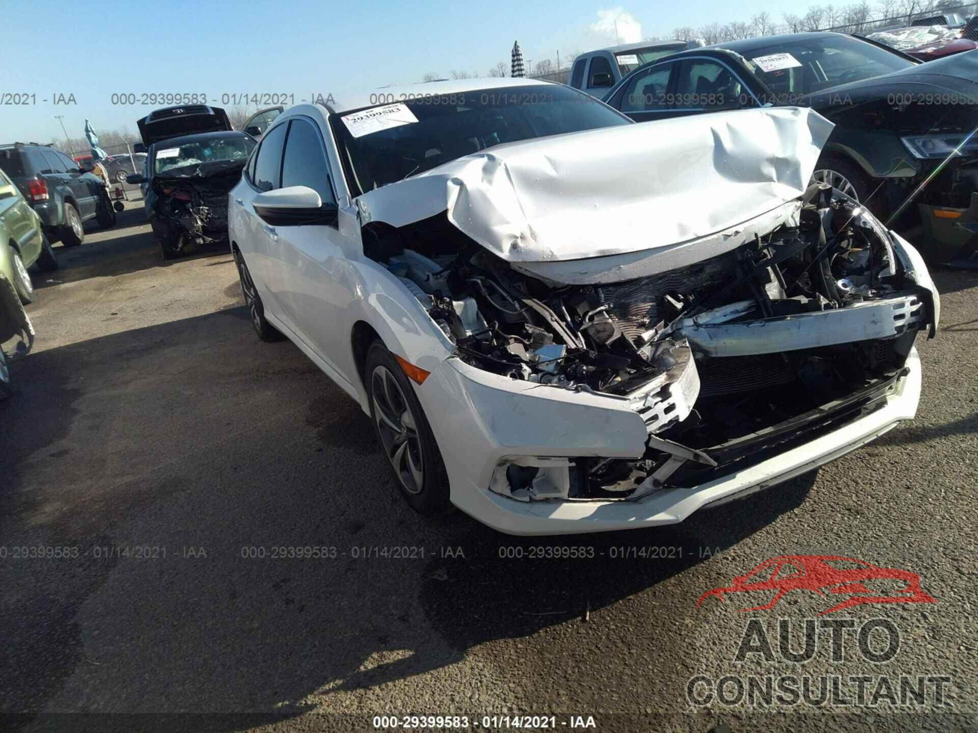 HONDA CIVIC SEDAN 2019 - 19XFC2F65KE005133