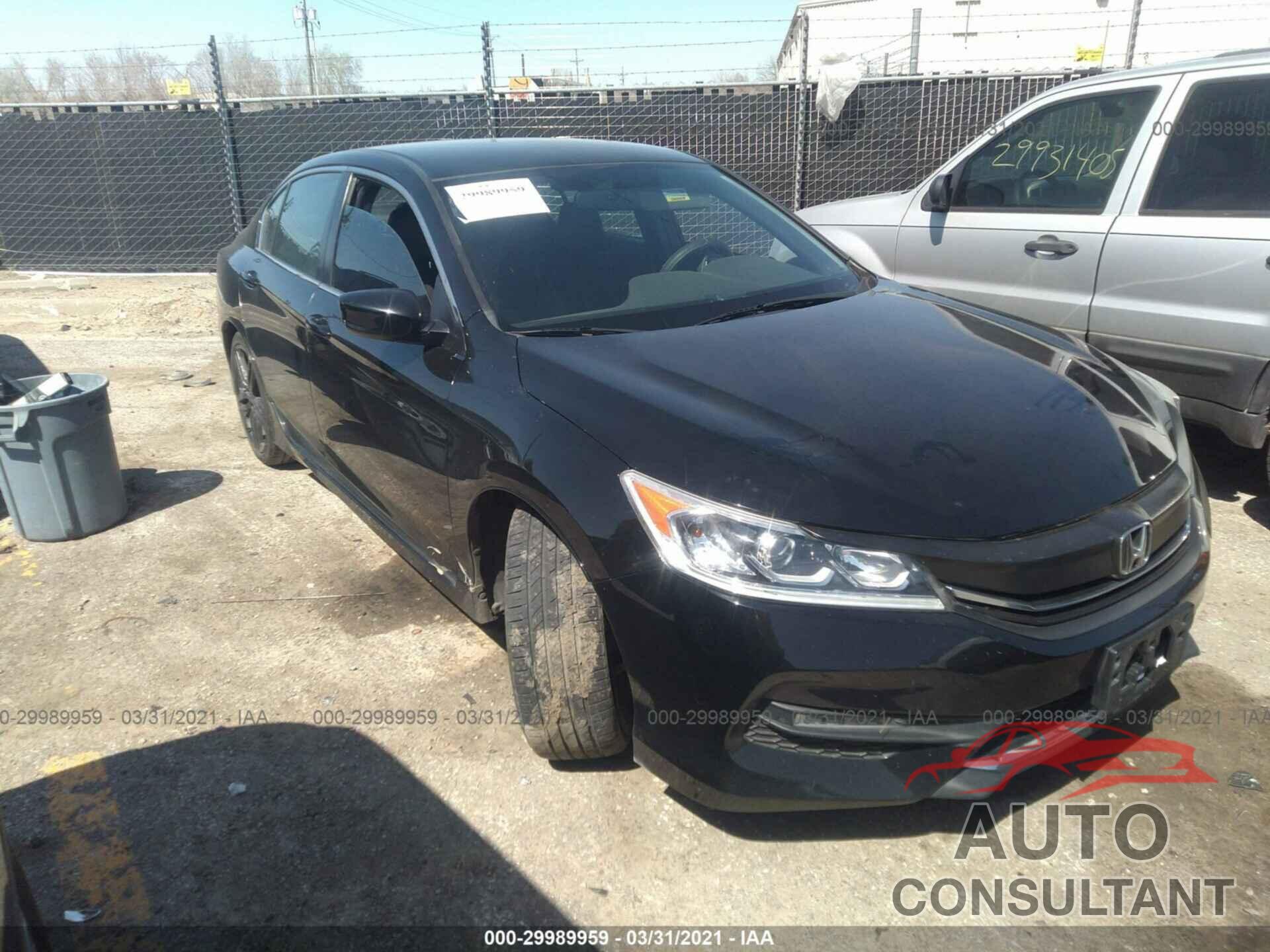 HONDA ACCORD SEDAN 2016 - 1HGCR2F53GA121483