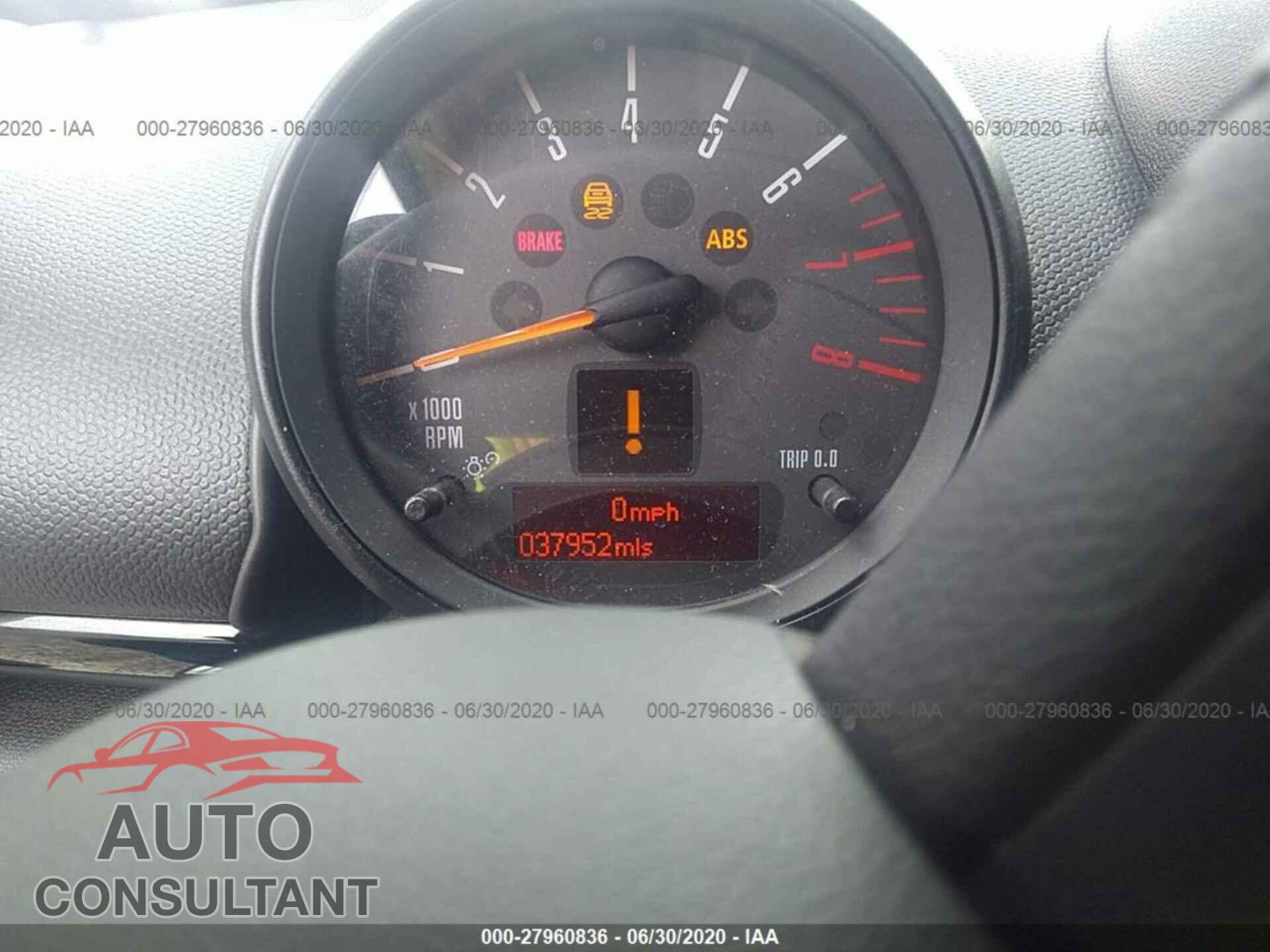 MINI COOPER PACEMAN 2015 - WMWSS1C51FWN95024