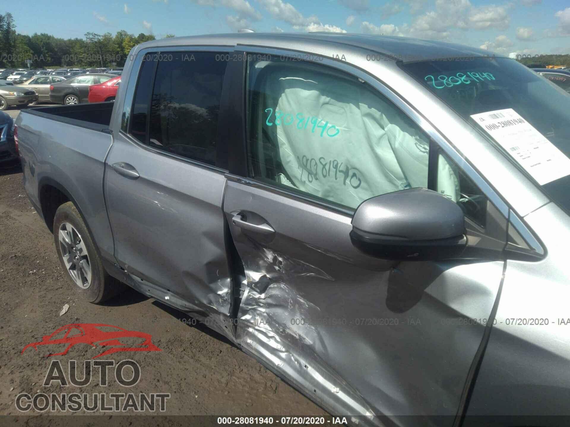 HONDA RIDGELINE 2019 - 5FPYK3F55KB016949