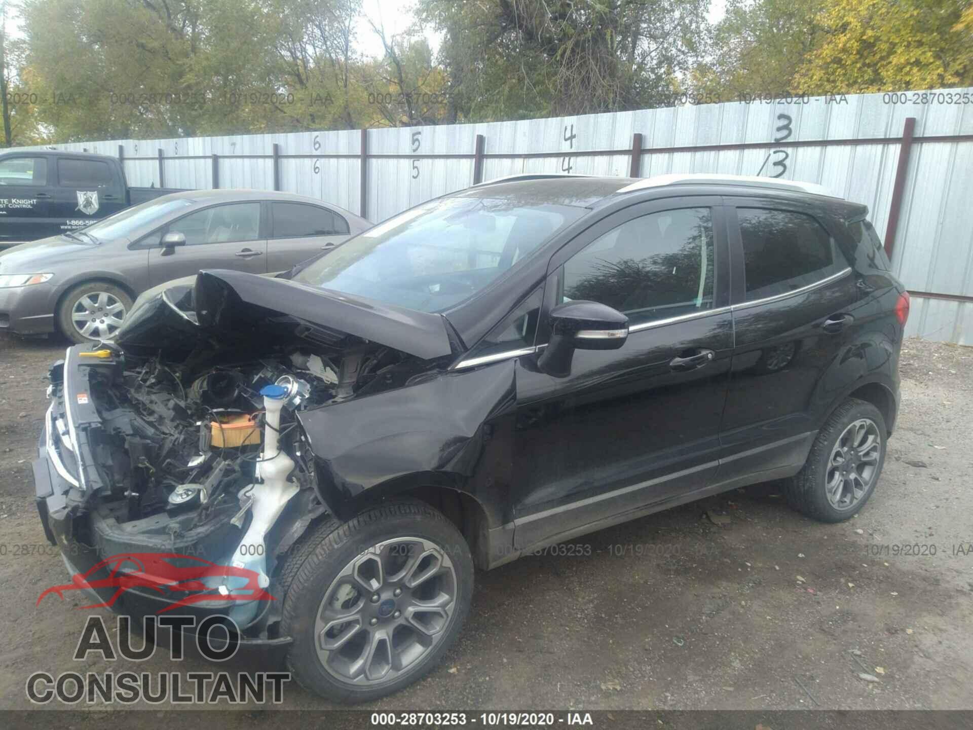 FORD ECOSPORT 2019 - MAJ6S3KL6KC251903