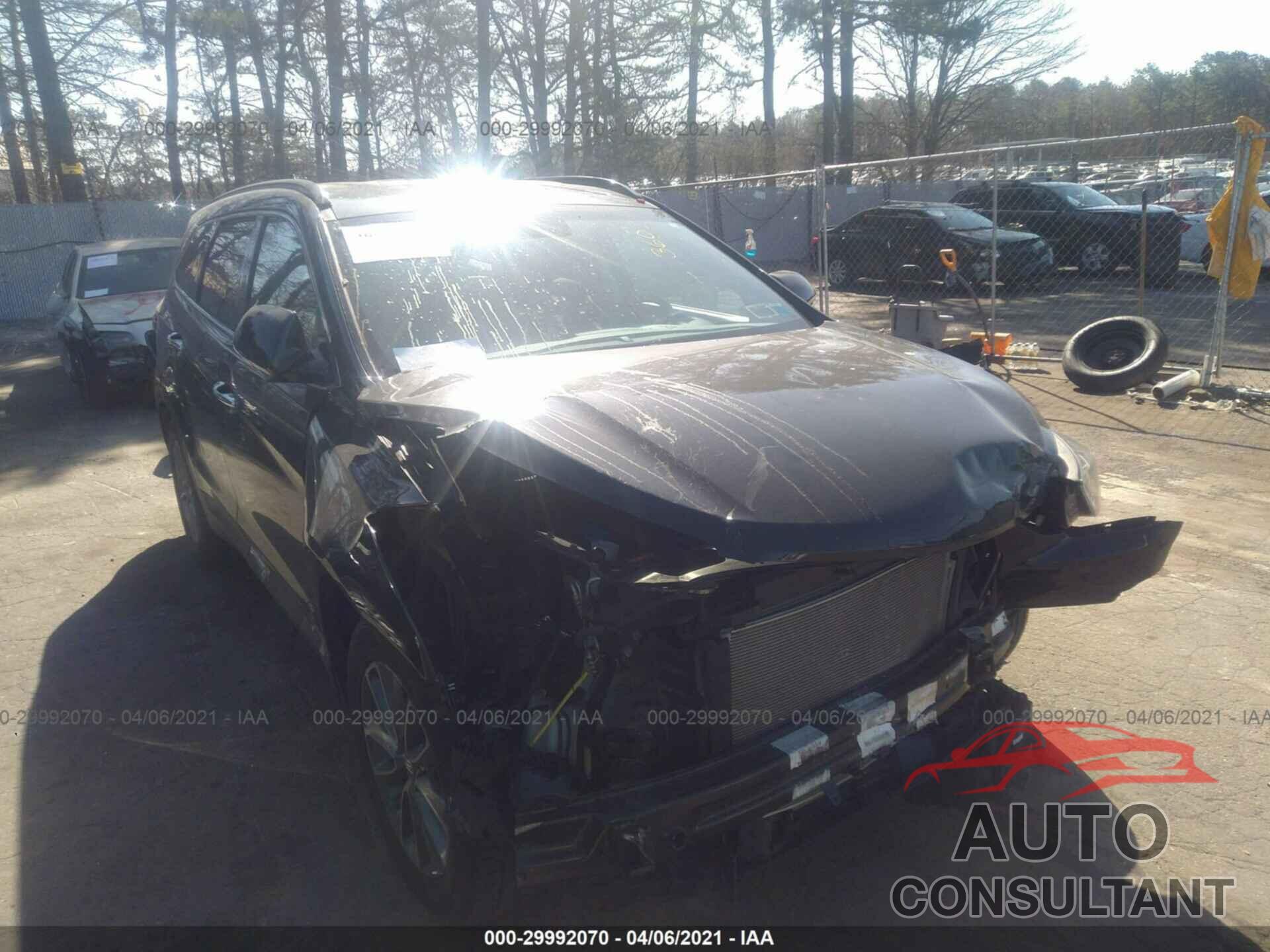 HYUNDAI SANTA FE 2017 - KM8SNDHF8HU169726