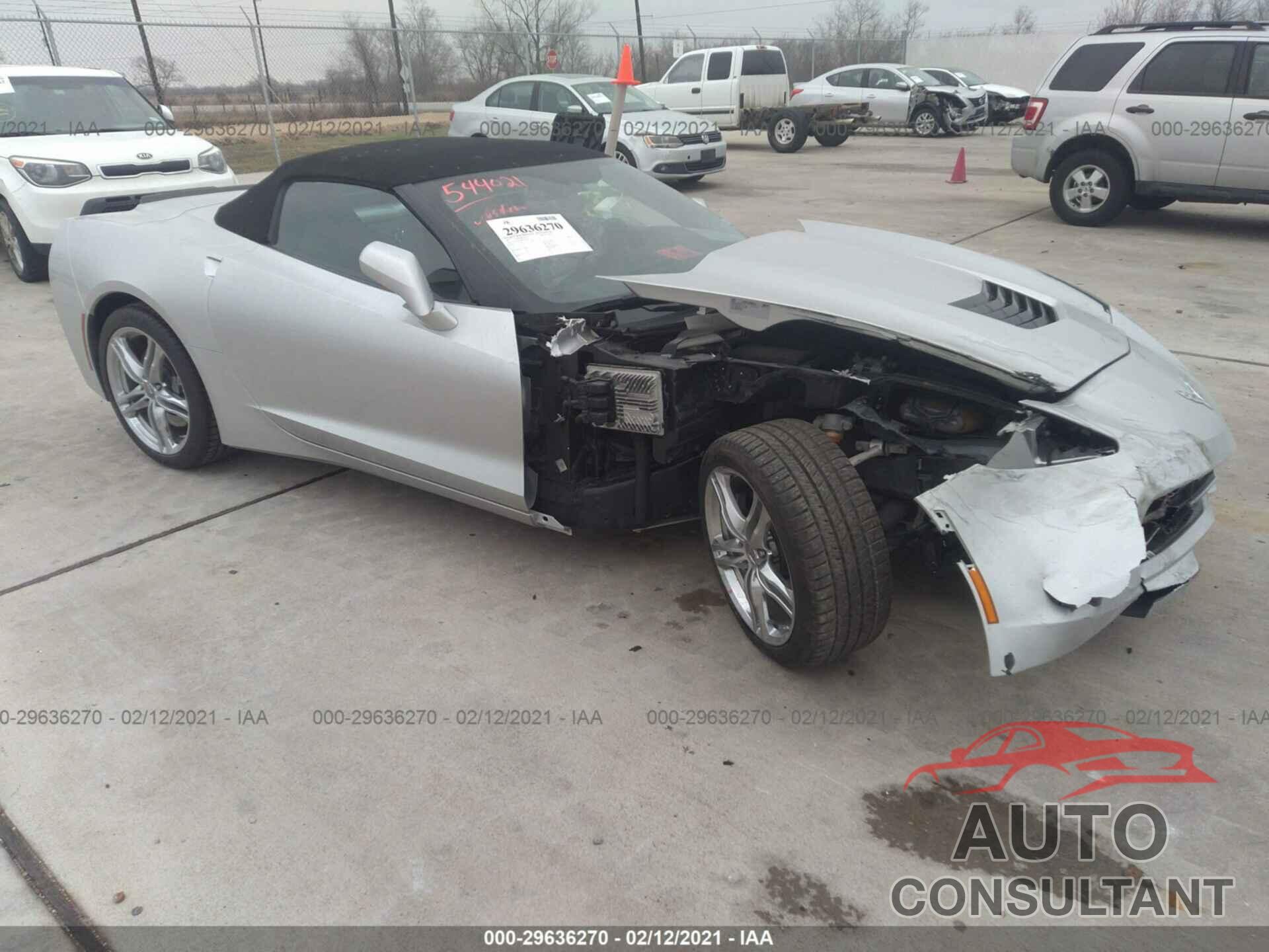 CHEVROLET CORVETTE 2017 - 1G1YD3D70H5118184