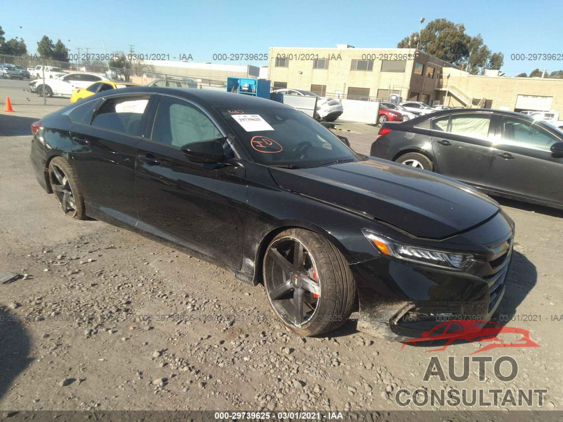 HONDA ACCORD SEDAN 2019 - 1HGCV1F3XKA077396