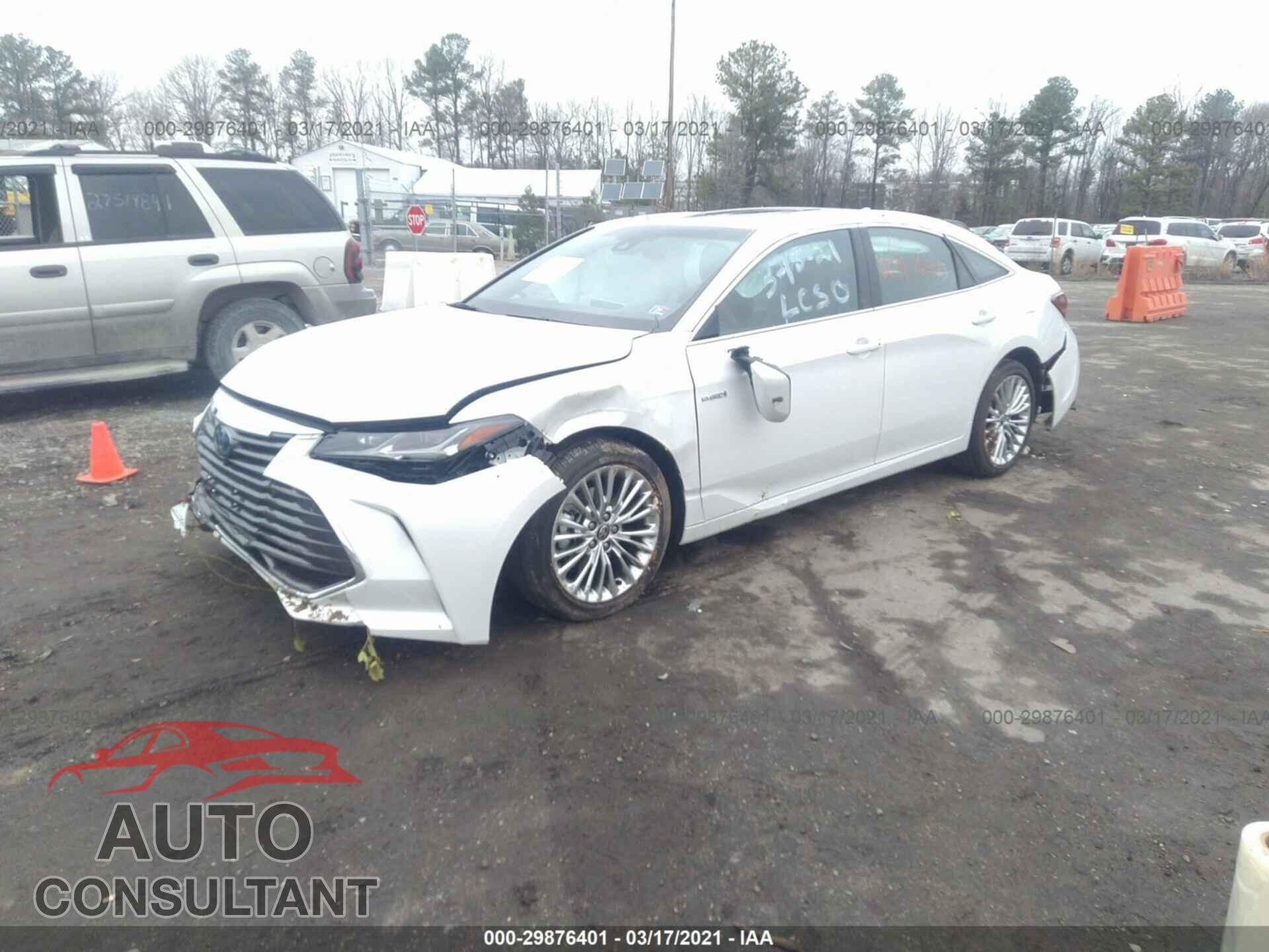 TOYOTA AVALON 2020 - 4T1D21FBXLU018041
