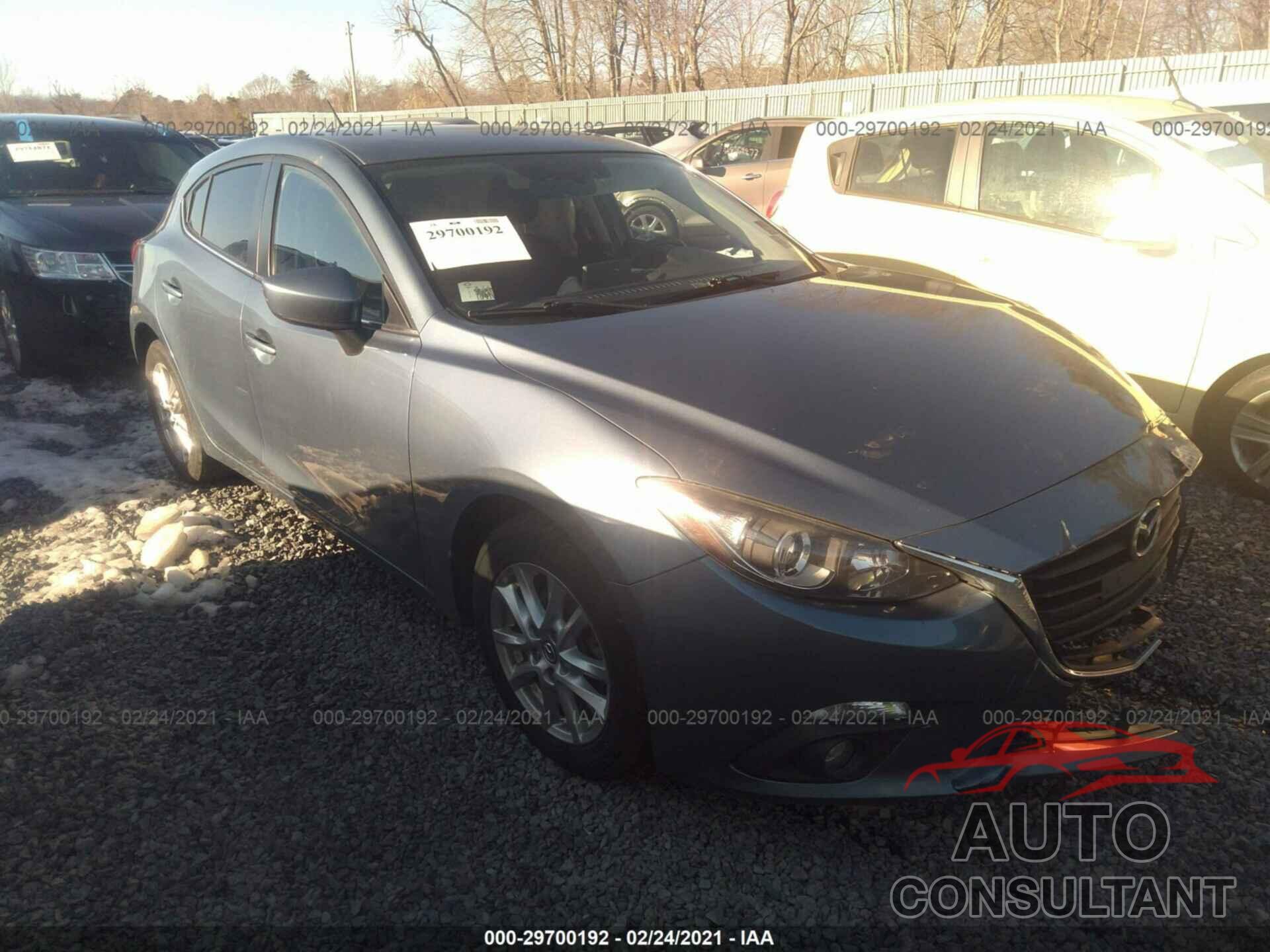 MAZDA MAZDA3 2016 - JM1BM1L70G1290045