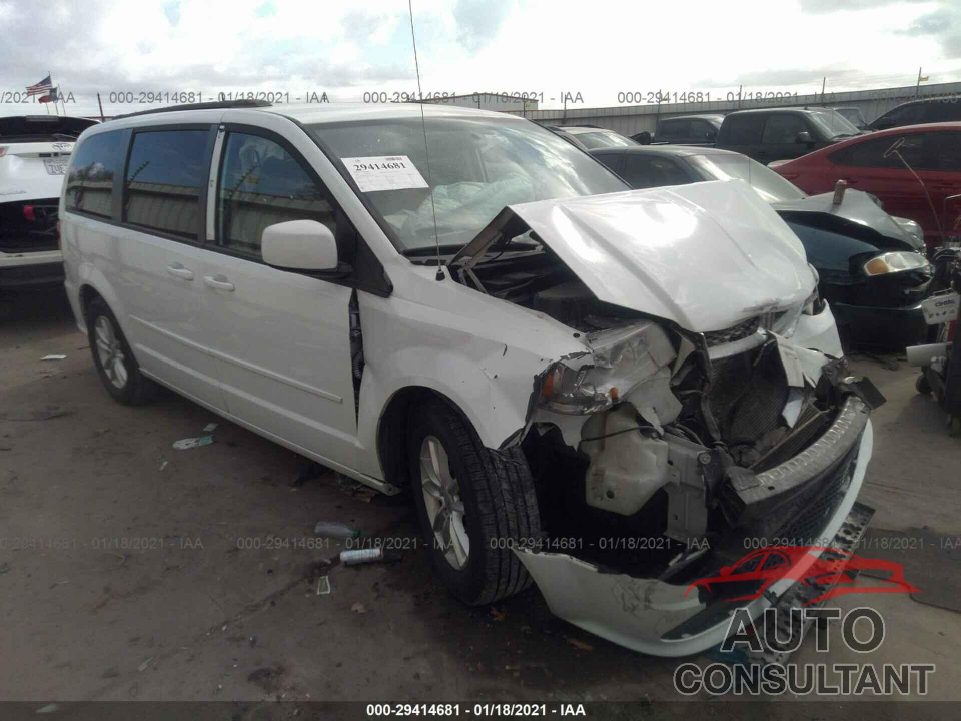 DODGE GRAND CARAVAN 2016 - 2C4RDGCG3GR325626