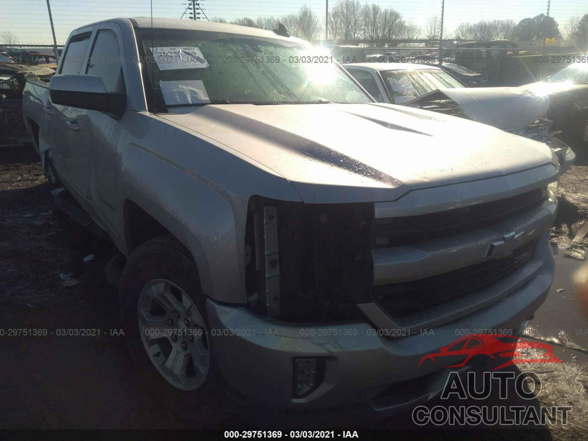 CHEVROLET SILVERADO 1500 2017 - 3GCUKREC5HG214251