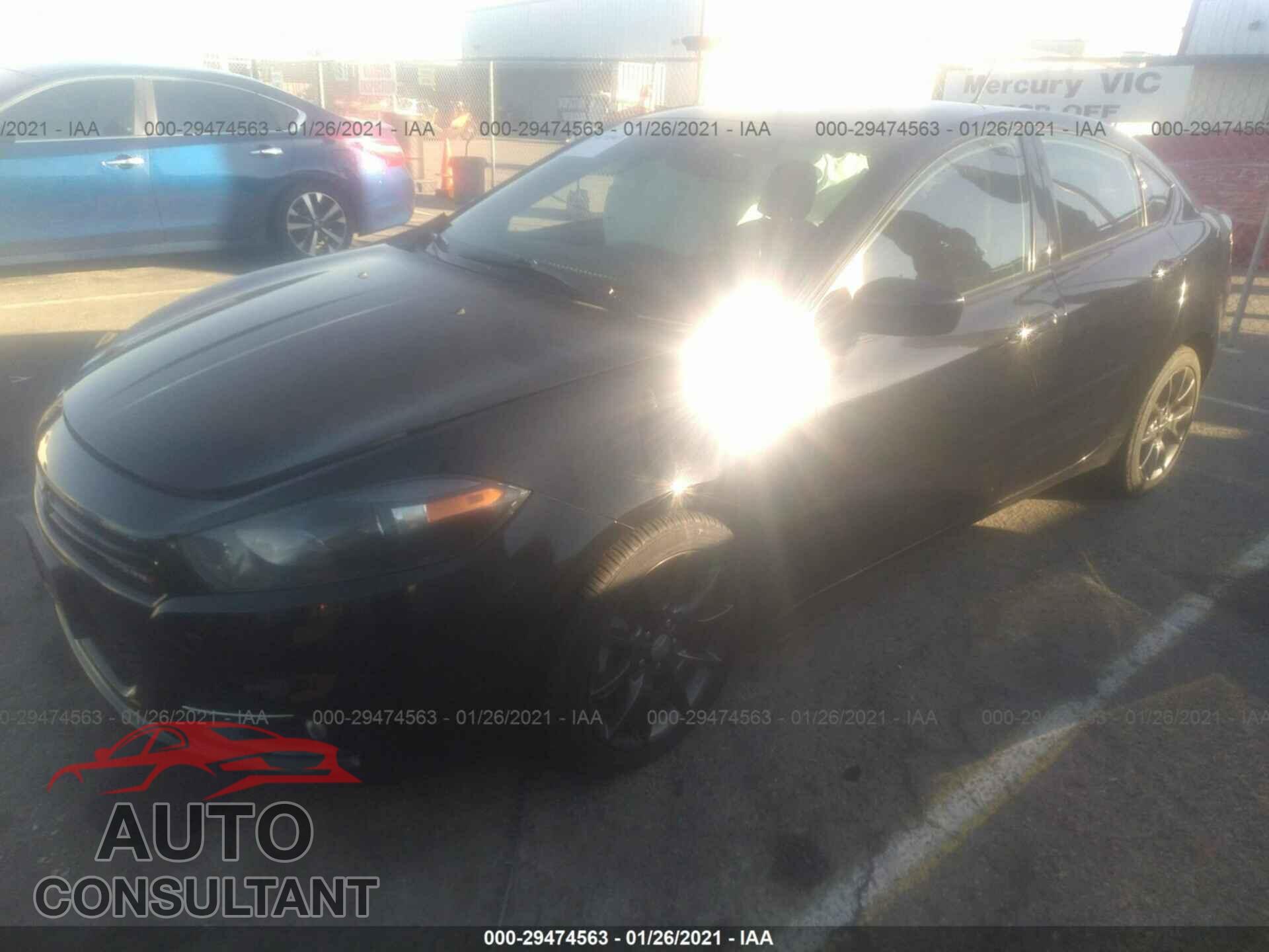 DODGE DART 2016 - 1C3CDFBB1GD623735