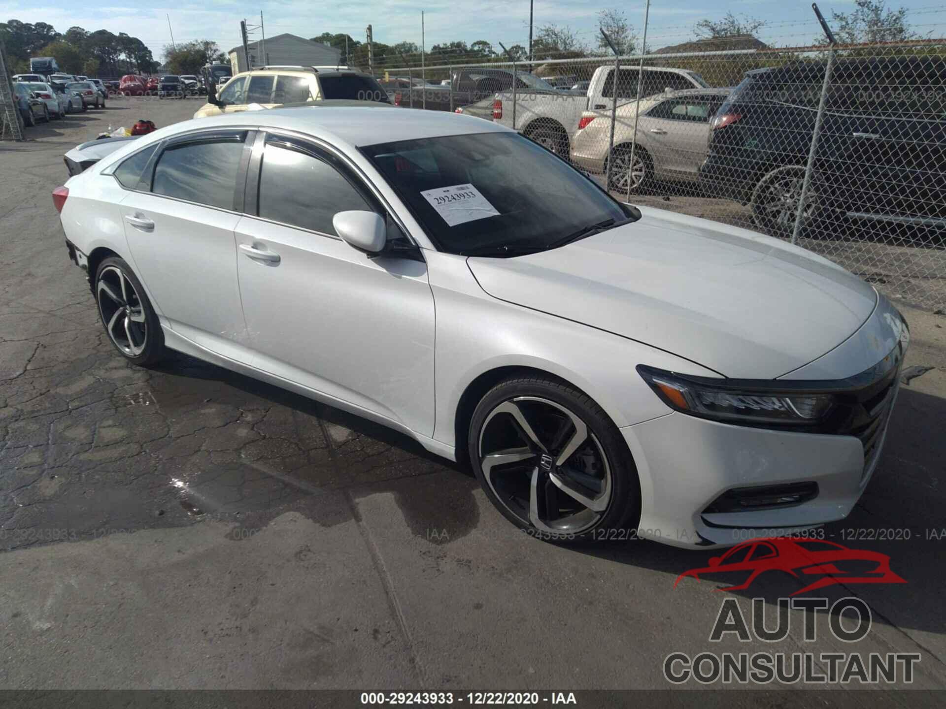 HONDA ACCORD SEDAN 2019 - 1HGCV1F39KA117810