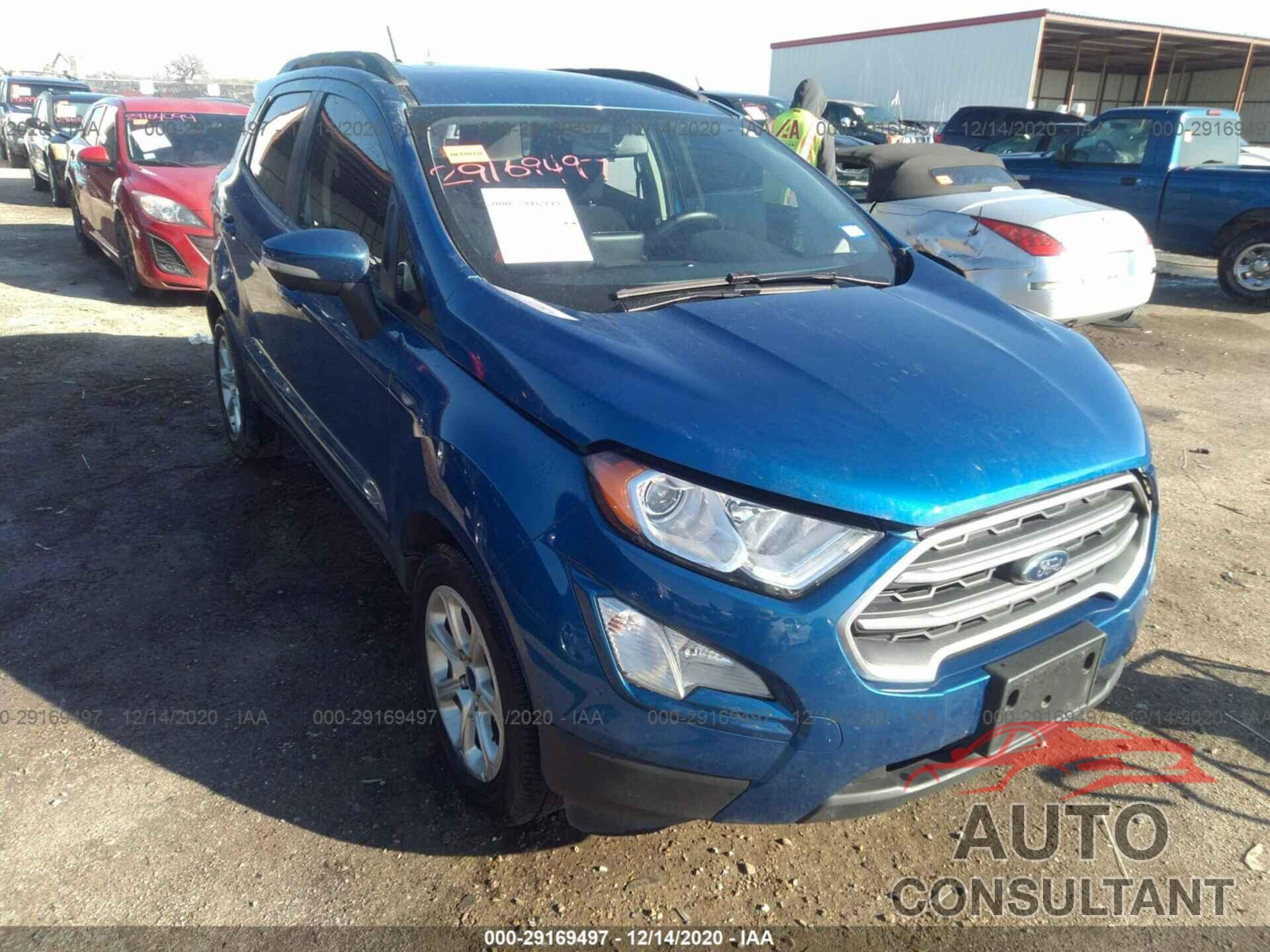 FORD ECOSPORT 2019 - MAJ3S2GE7KC307189