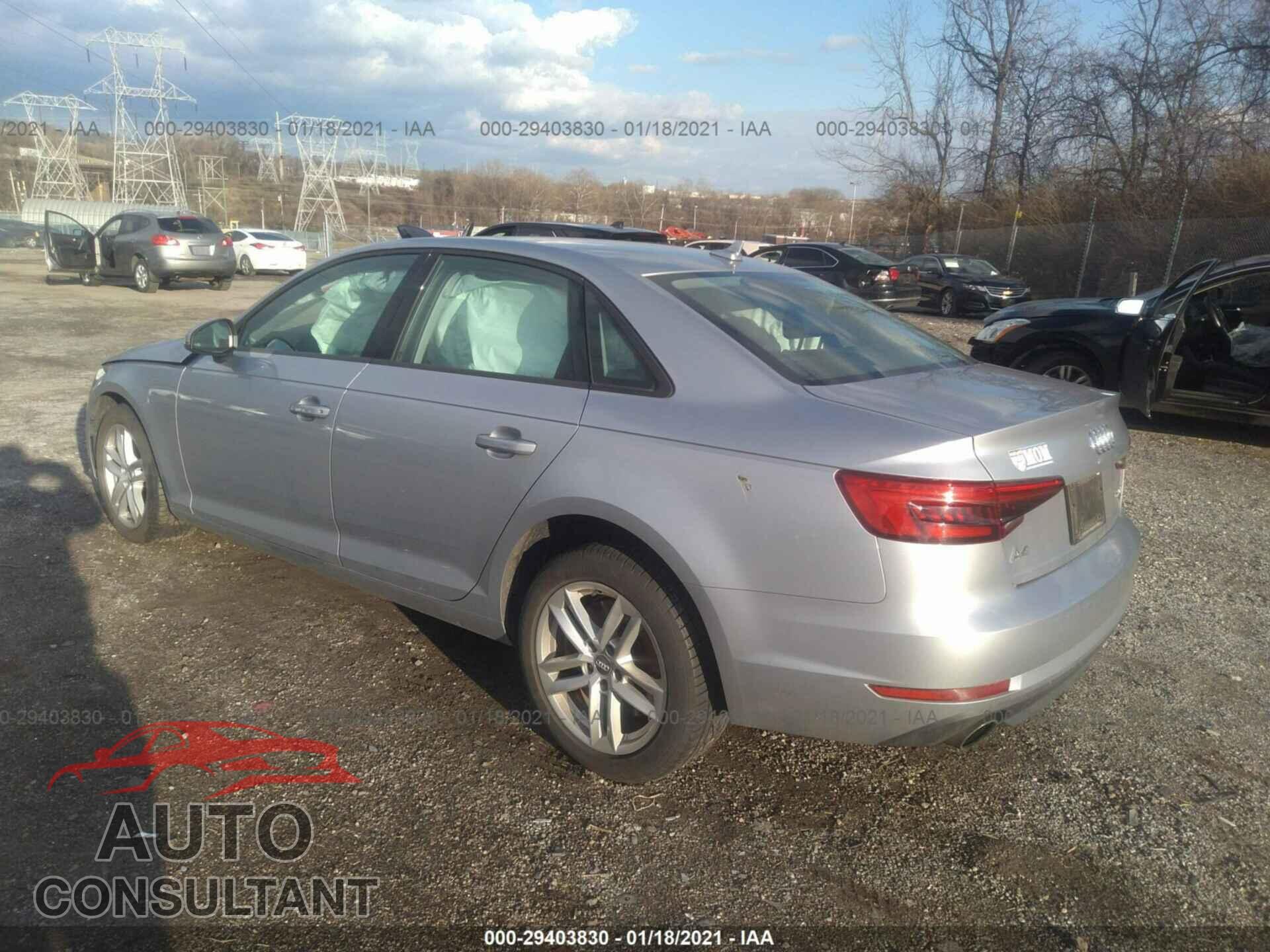 AUDI A4 2017 - WAUANAF42HN051999