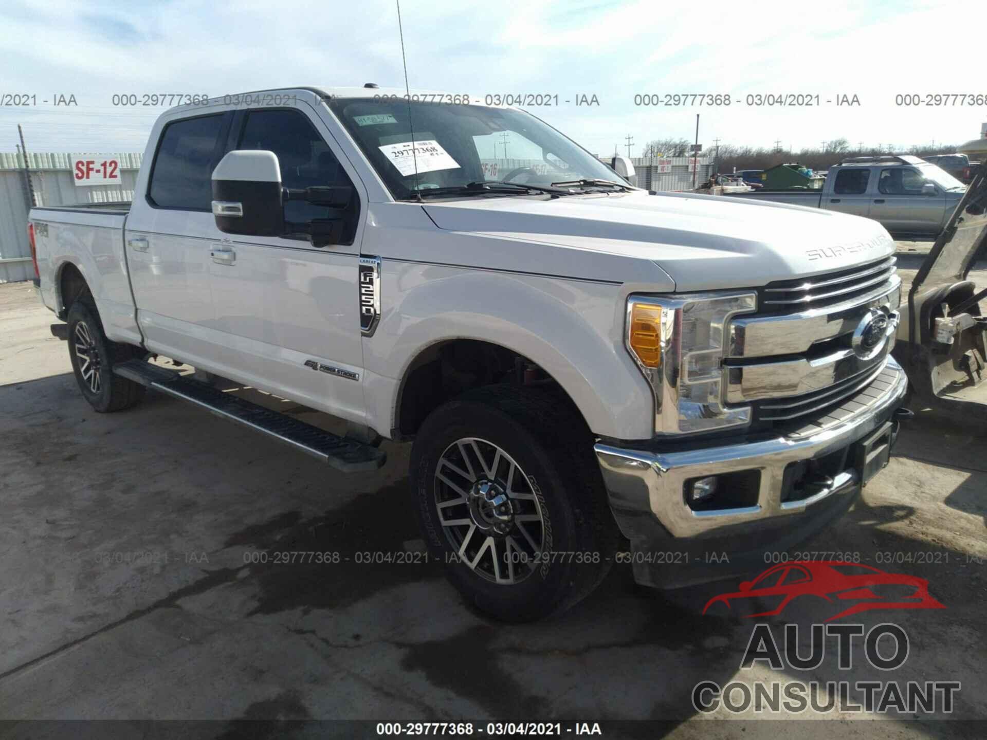 FORD SUPER DUTY F-250 SRW 2017 - 1FT7W2BT8HED24943