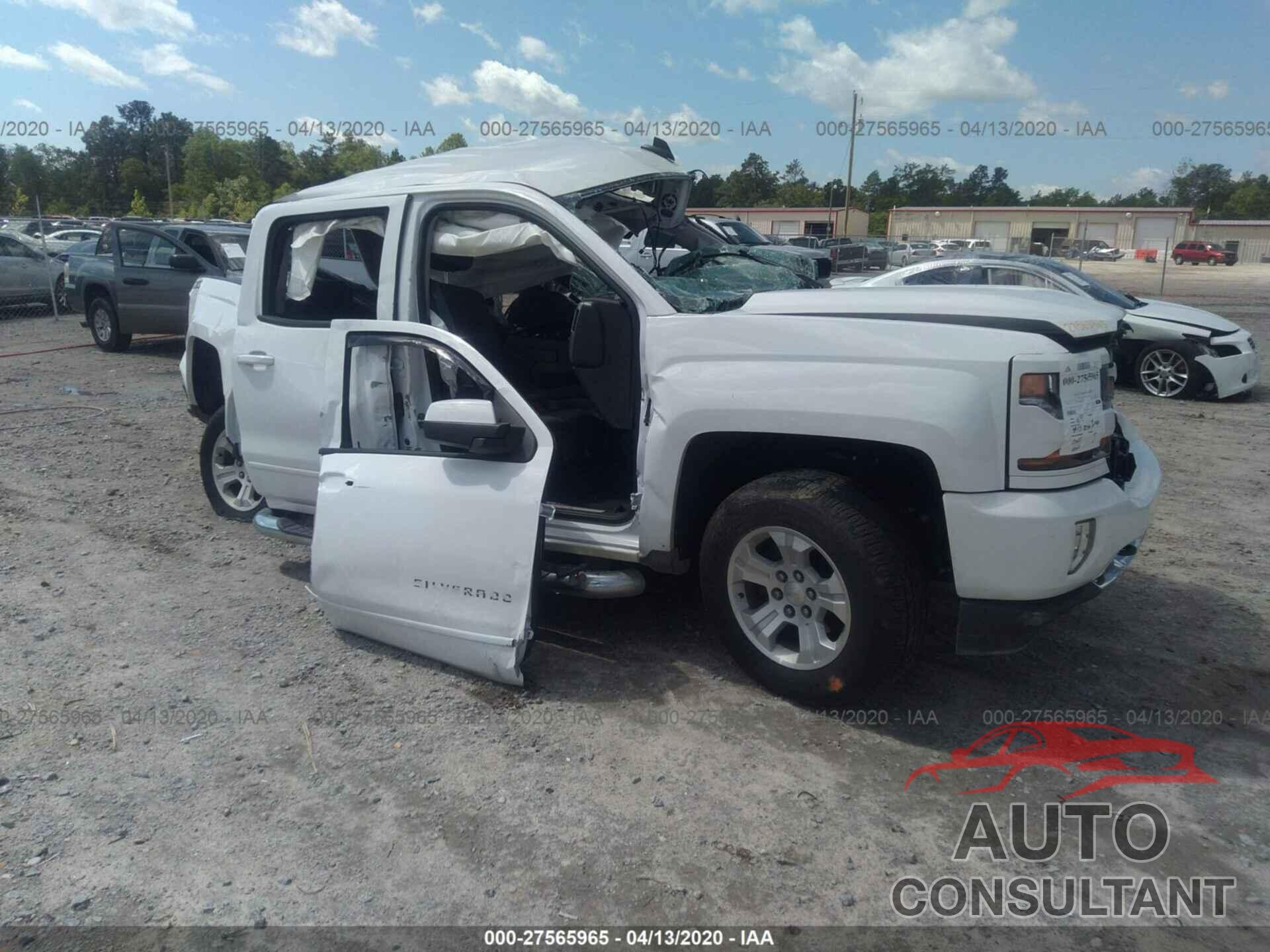 CHEVROLET SILVERADO 2018 - 3GCUKREC7JG647768