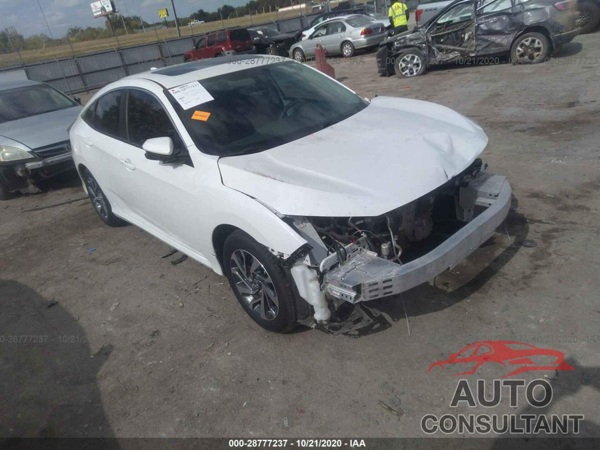 HONDA CIVIC SEDAN 2017 - 19XFC2F74HE009580